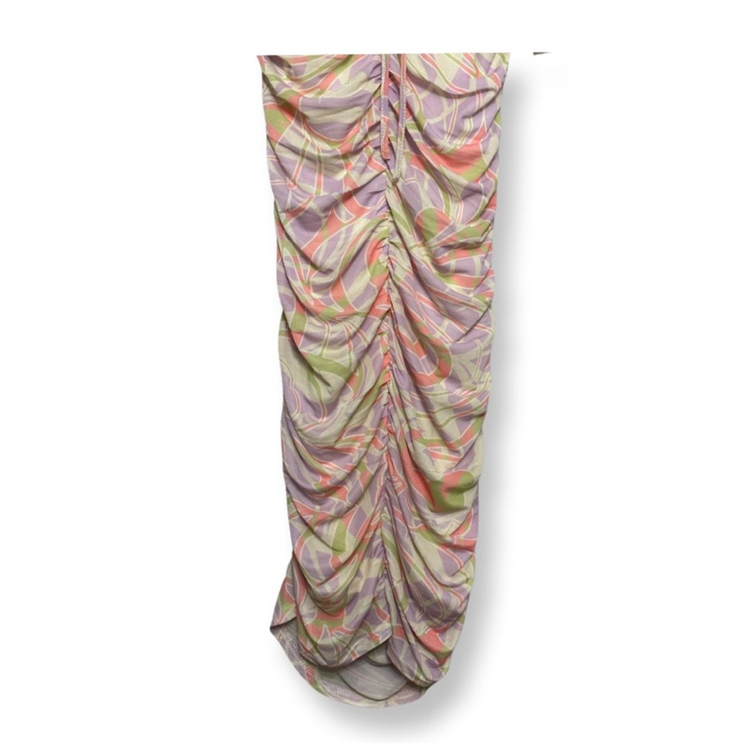 BP. BP Bodycon Mini Dress Ruched Lined Vibrant Multicolor W 2X Size XXL / US 16-18 / IT 52-54 - 5 Thumbnail