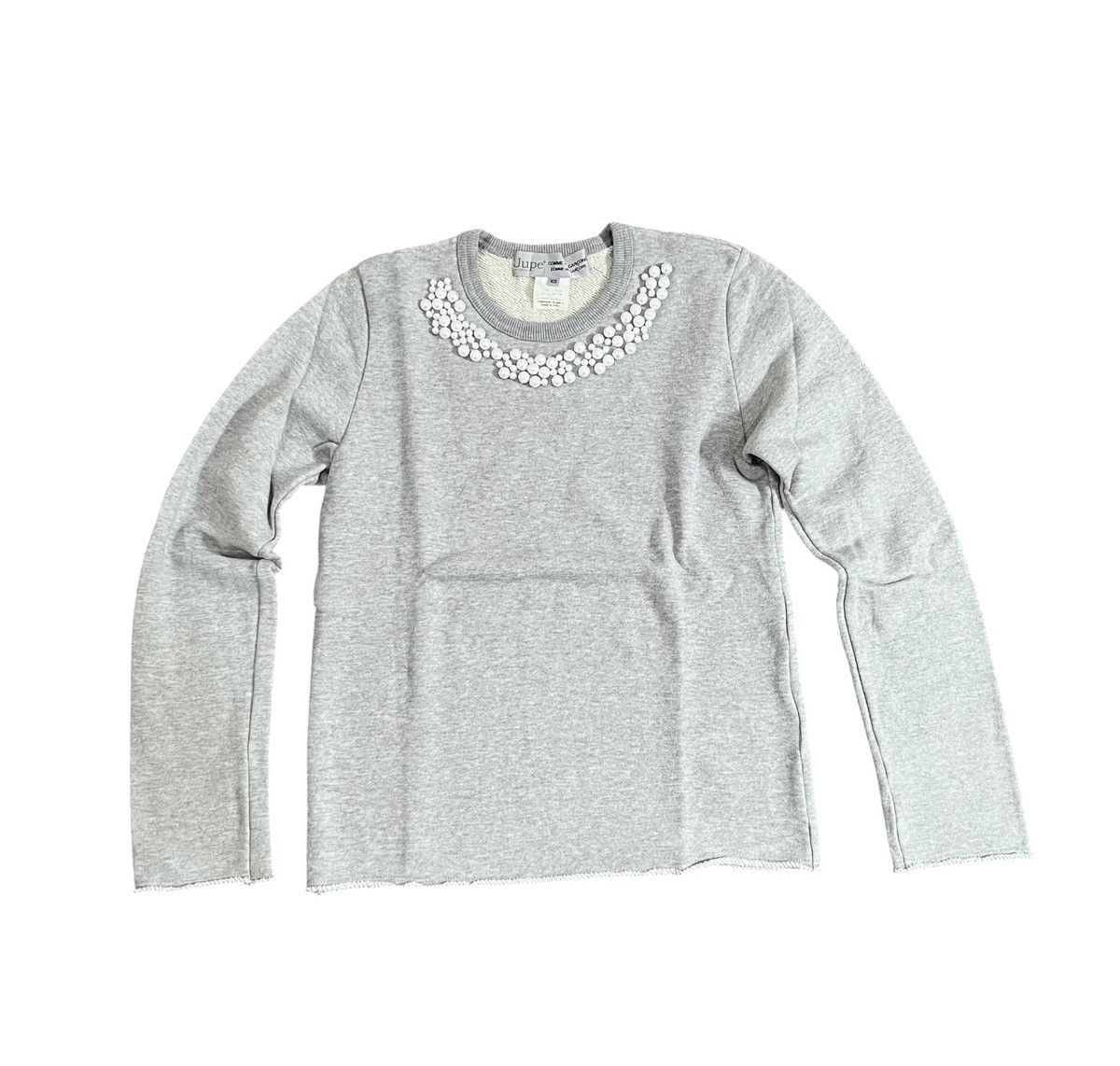 Comme des Garcons TAX FREE 🇺🇸 Cdg cdg x jupe pearl necklace detail sweatshirt Size US S / EU 44-46 / 1 - 1 Thumbnail