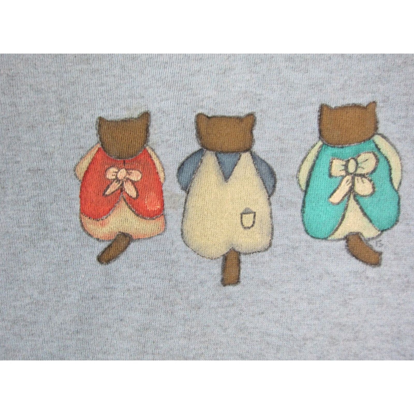 Vintage Vintage Pannill Sweatshirt Womens XL Blue Pullover Logo 80s Raglan Graphic Print Fleece Cotton Polyester United States Size XL / US 12-14 / IT 48-50 - 2 Thumbnail