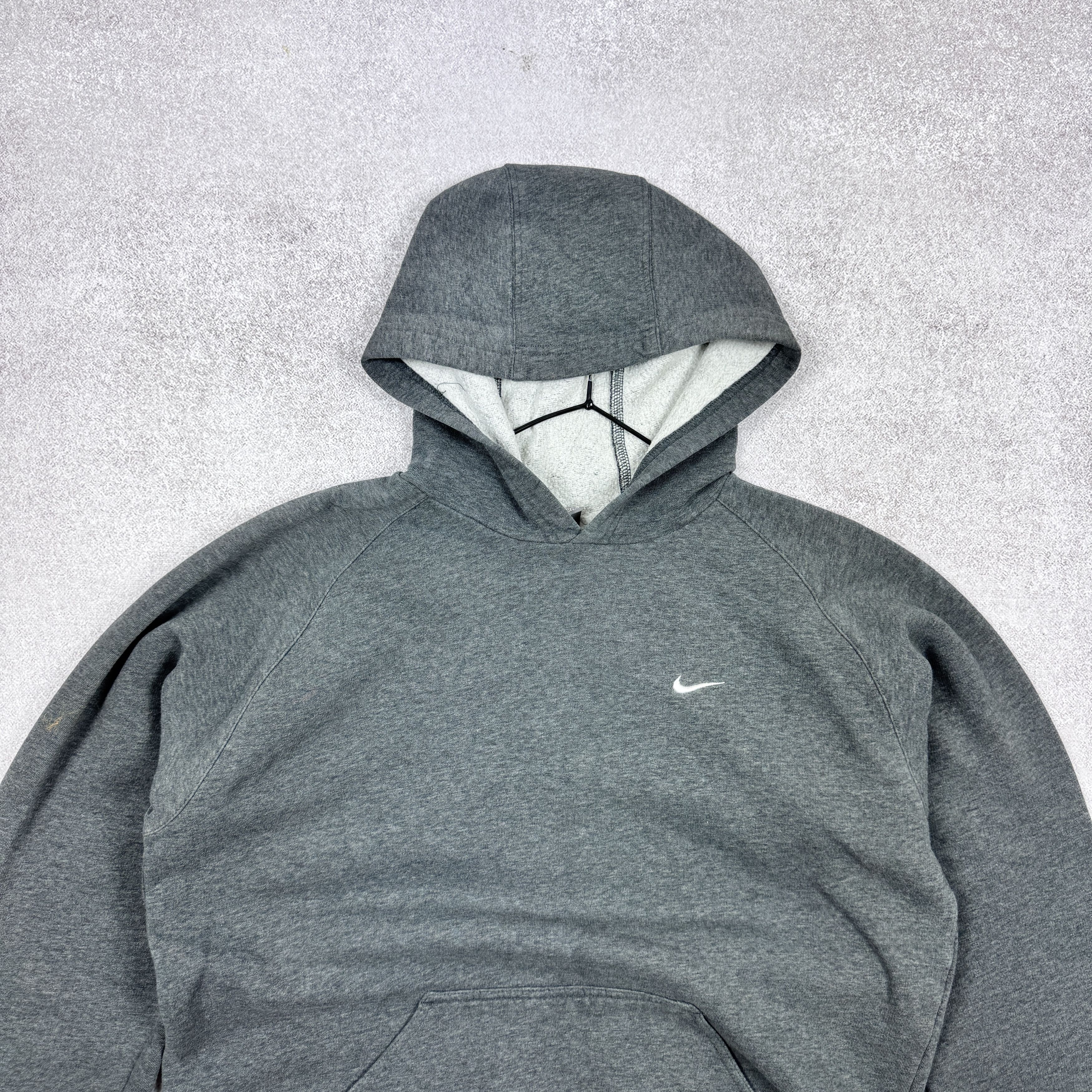 Nike Nike Vintage Grey Oversize Hoodie Logo Size S-M Size M / US 6-8 / IT 42-44 - 2 Thumbnail