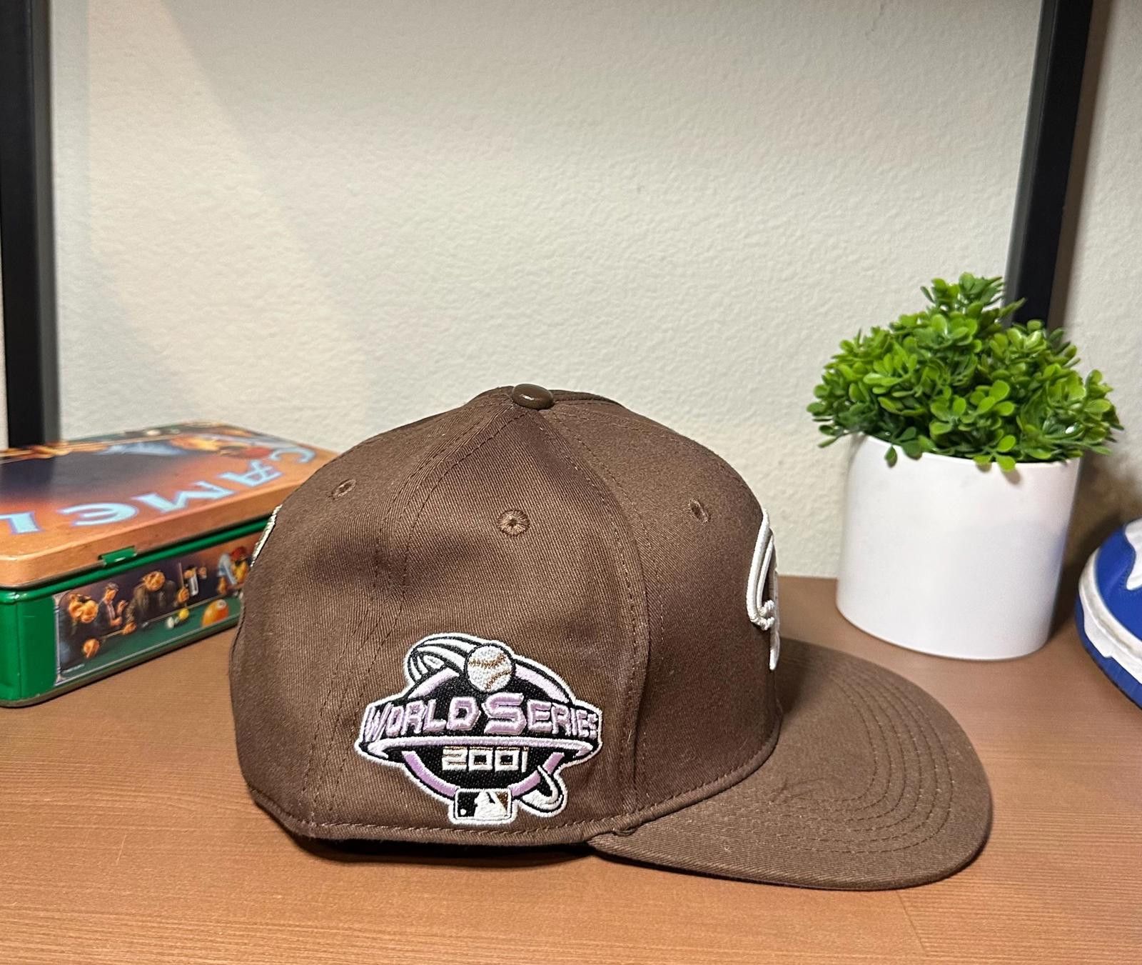 Other Arizona Diamondbacks 2001 World Series Baseball Snapback Hat Size ONE SIZE - 2 Thumbnail