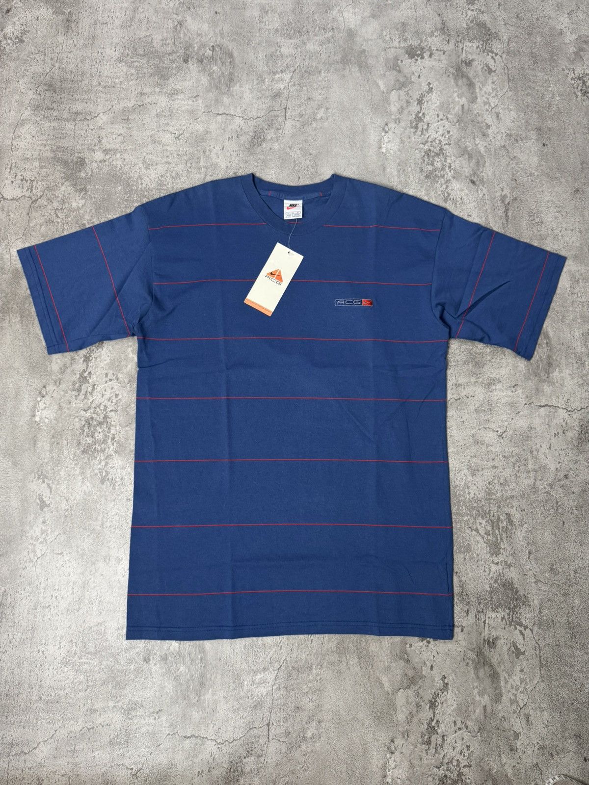 Nike ACG VINTAGE 90’S NIKE ACG STRIPED T-SHIRT Size US L / EU 52-54 / 3 - 1 Thumbnail