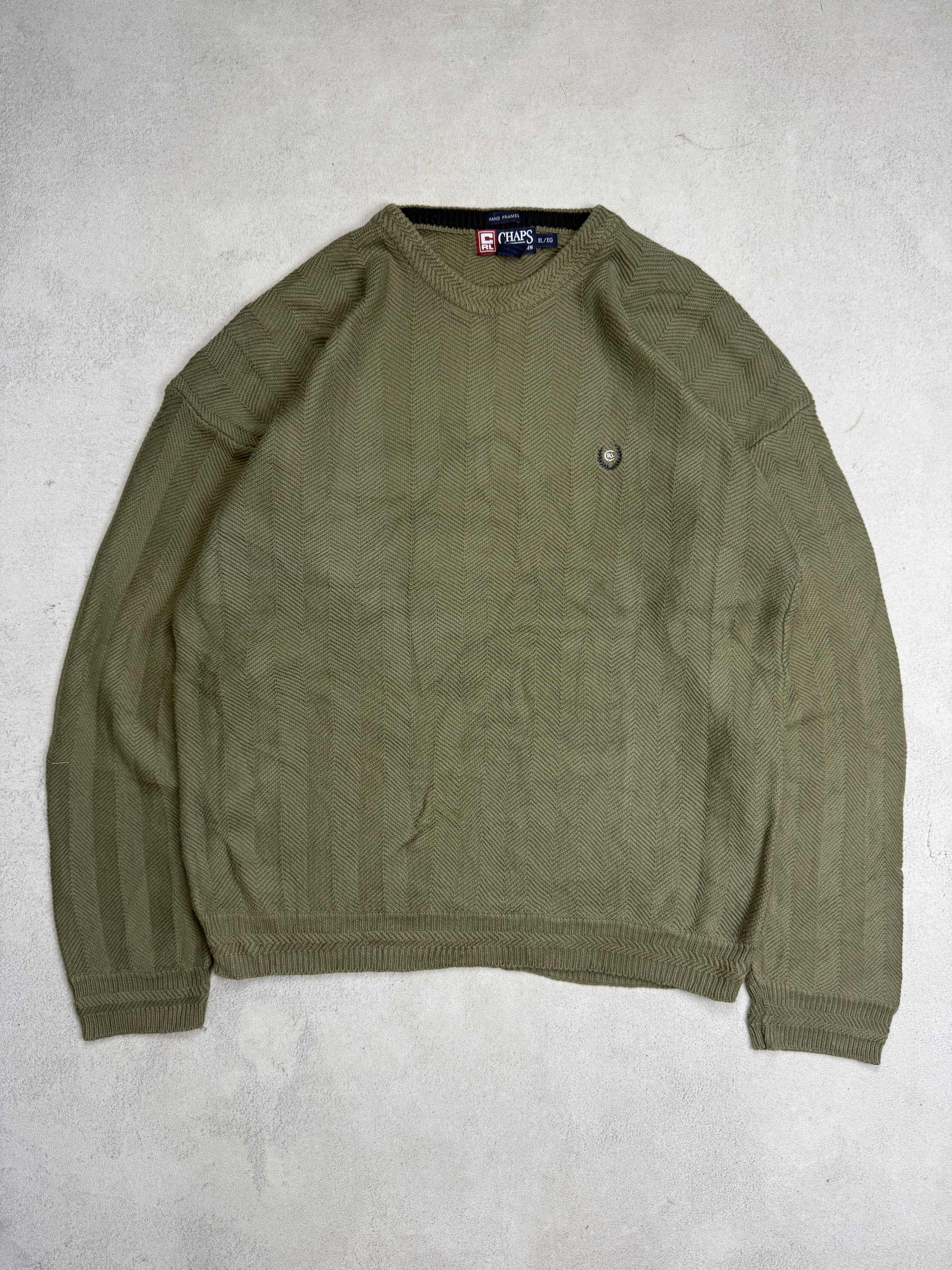 Chaps Ralph Lauren Vintage Chaps Ralph Lauren Knit Sweater Jumper Size US XL / EU 56 / 4 - 1 Thumbnail