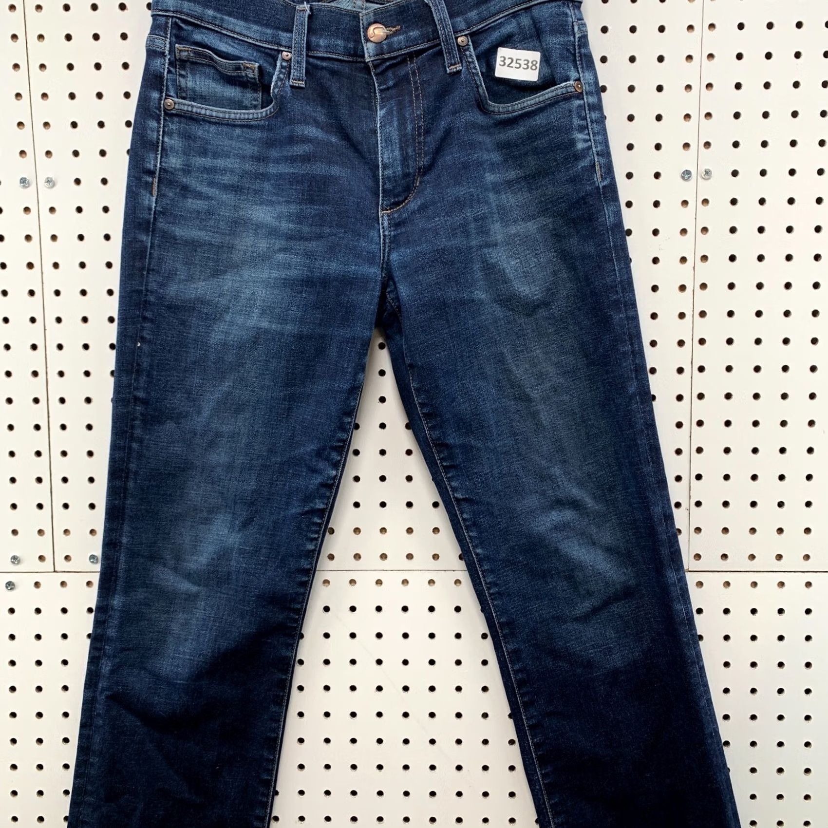 Vintage Joe's Jeans Womens The Classic Straight Leg Blue Denim Jeans Size 29X30 FLAW Size 29" - 5 Thumbnail