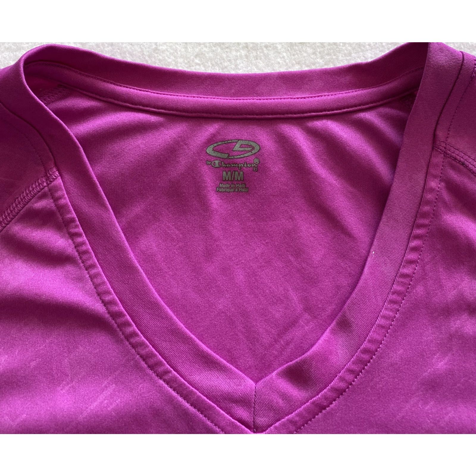 Champion Champion T Shirt Women's Magenta Size M Short Sleeve Running / 18-19 Size M / US 6-8 / IT 42-44 - 2 Thumbnail