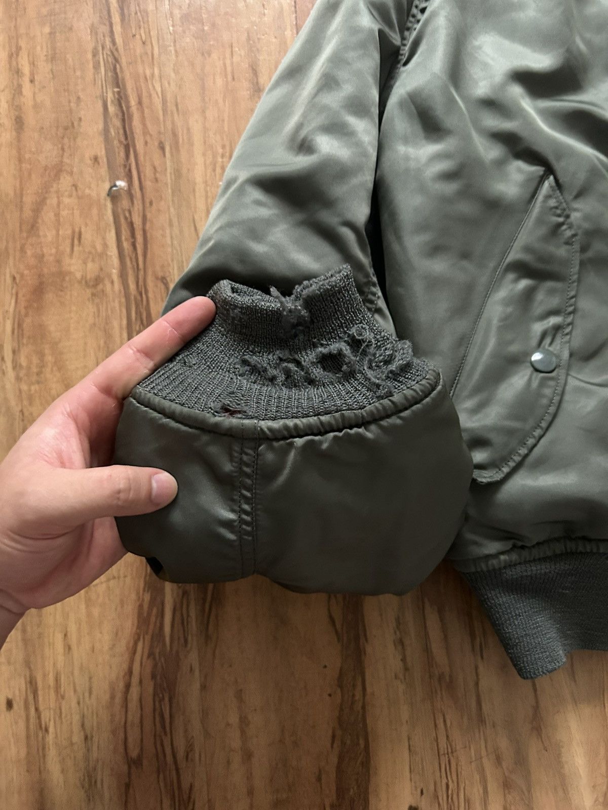 1973 Alpha Industries USAF MA-1 Flight Jacket