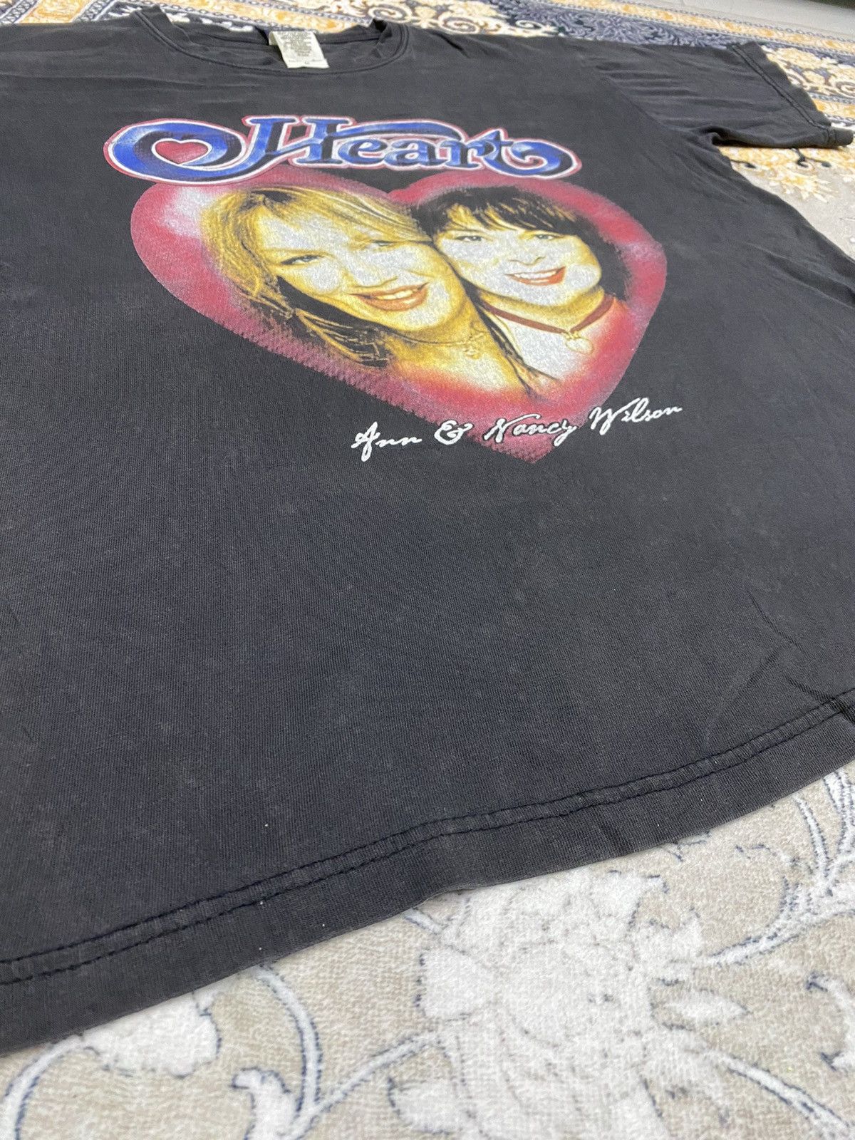 Band Tees × Vintage VINTAGE BAND HEARTS AMERICA SUMMER TOUR 90s RARE TEE Size US M / EU 48-50 / 2 - 7 Thumbnail