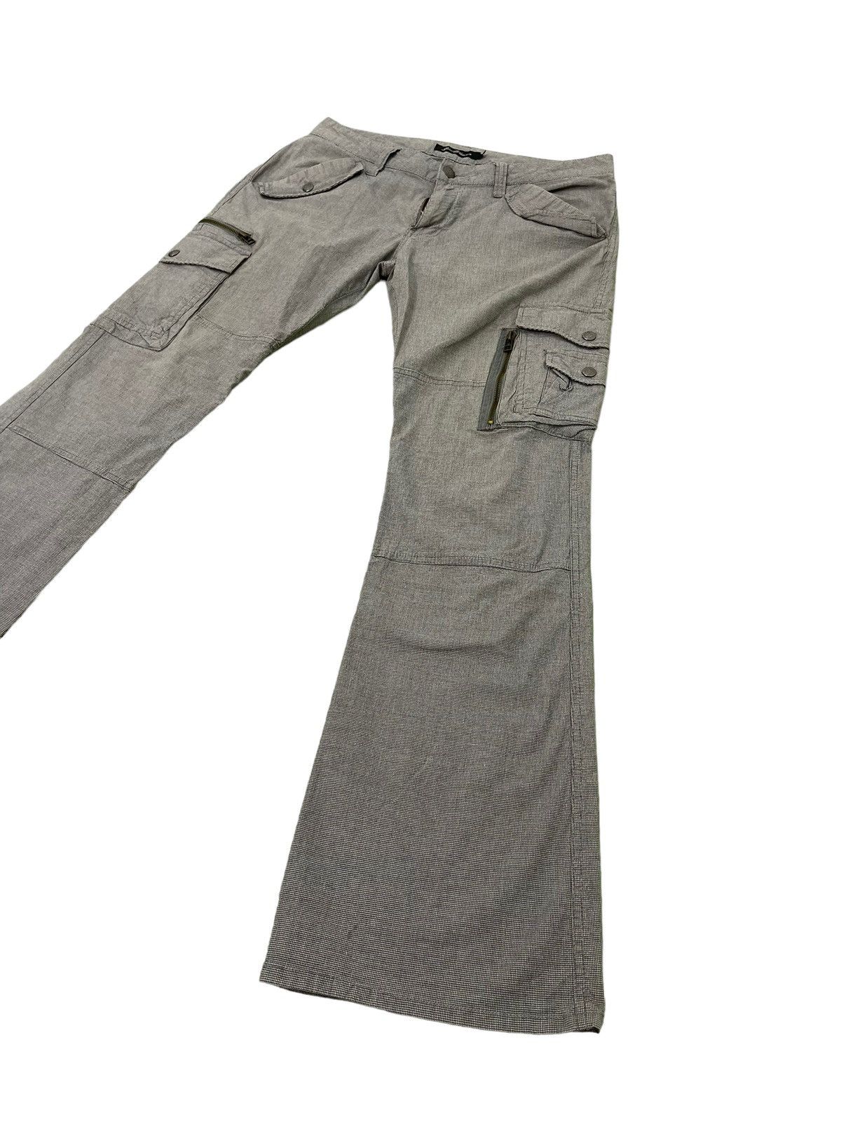 Japanese Brand Flare Cargo Root Three Stretch Boot Cut 6🟦7 Size US 33 - 3 Thumbnail