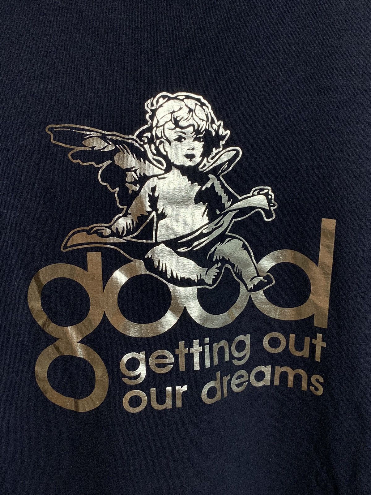 Kanye West × Vintage *RARE* Vintage KanYe West GOOD Music Gold Foil USA T-Shirt L Size US L / EU 52-54 / 3 - 2 Thumbnail