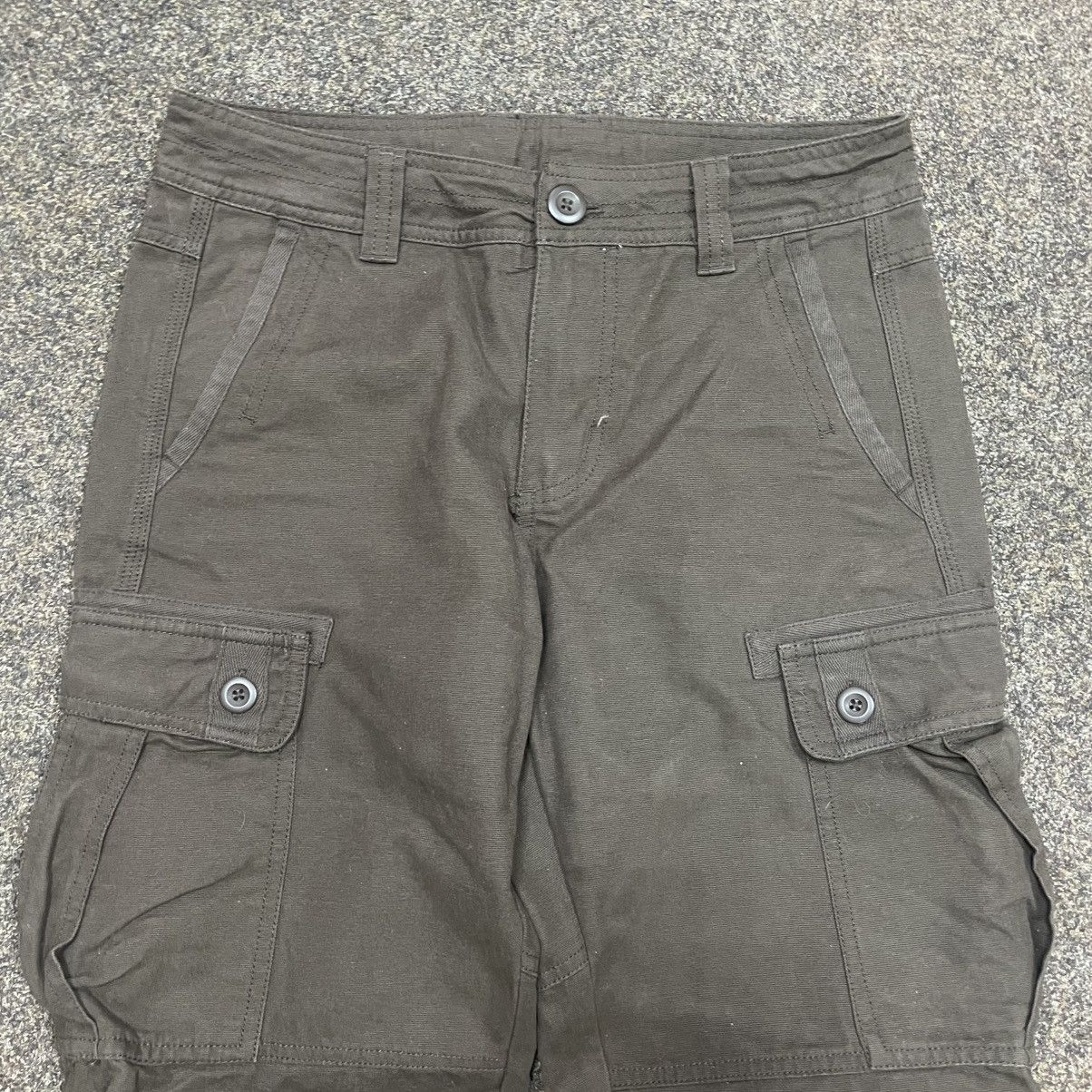 Vintage Vintage Y2K Baggy Cargo Pants Relaxed Fit Washed Grey 30 Size US 30 / EU 46 - 4 Thumbnail
