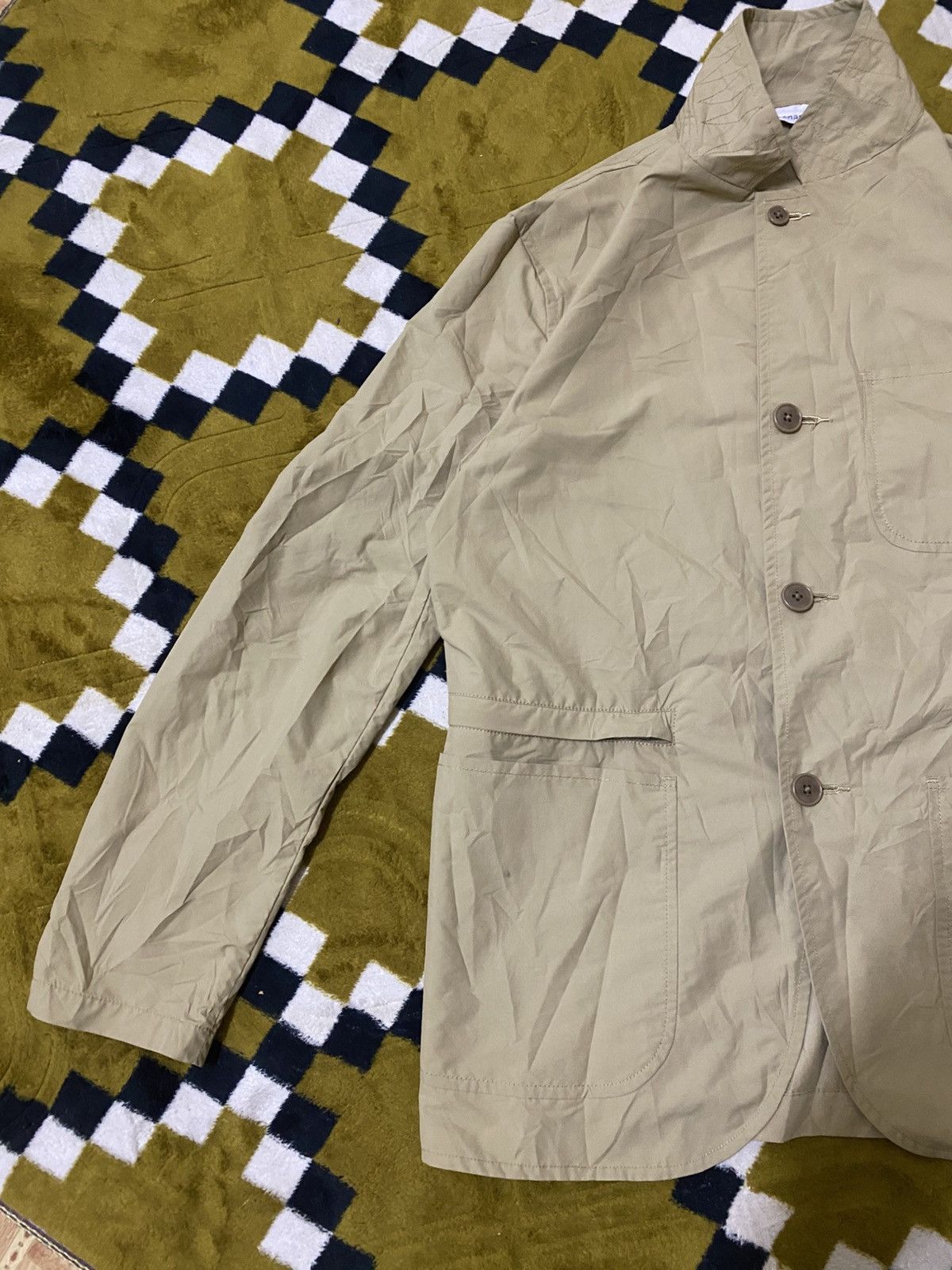 Japanese Brand × Nanamica Nanamica Nylon Pocket Jacket Size US S / EU 44-46 / 1 - 3 Thumbnail