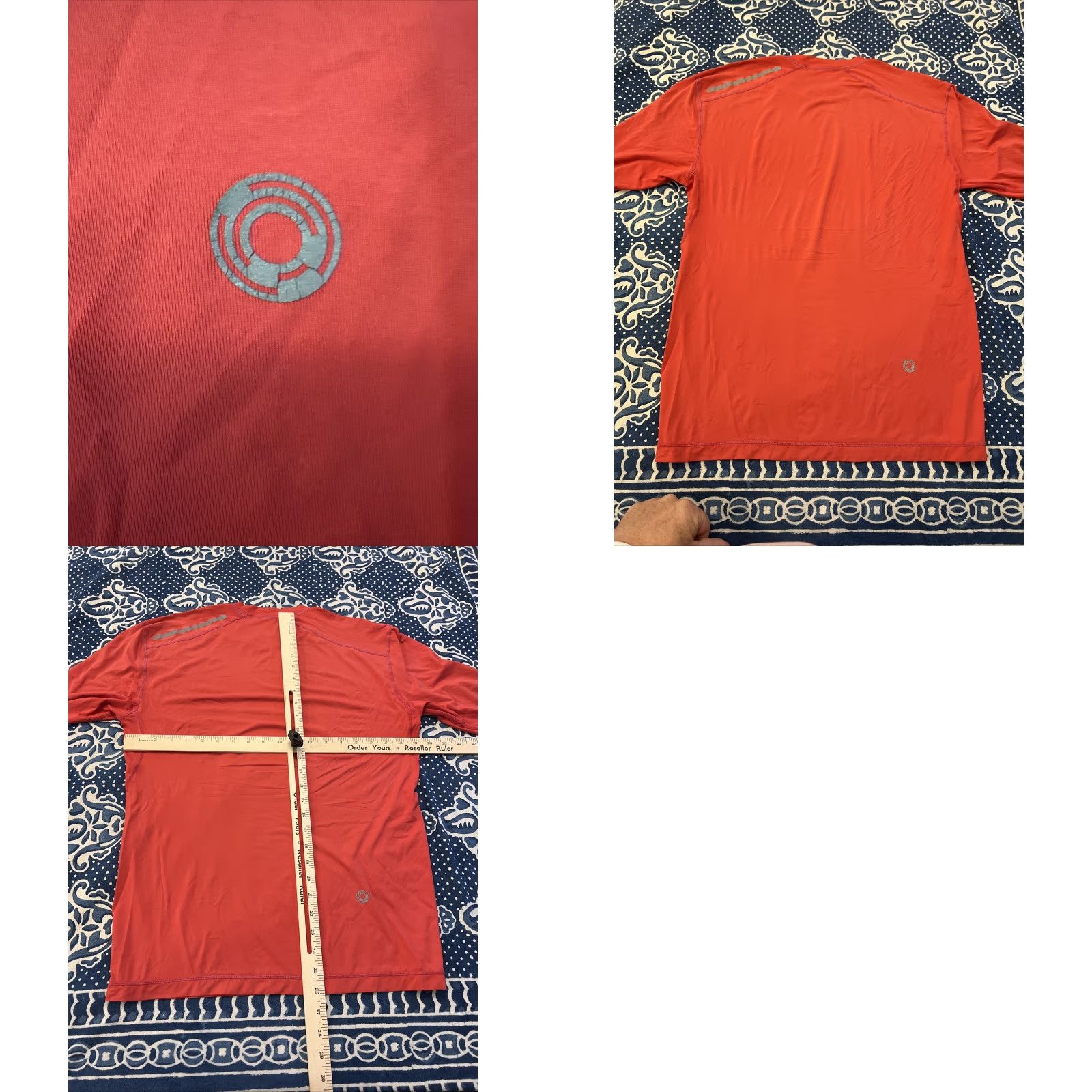 Logo 7 VINTAGE Mauna Kea Hotel Rash Guard Logo Shirt S Red Surfer Retro Bloq-UV Unisex Adults Men's Womens Size US S / EU 44-46 / 1 - 8 Thumbnail