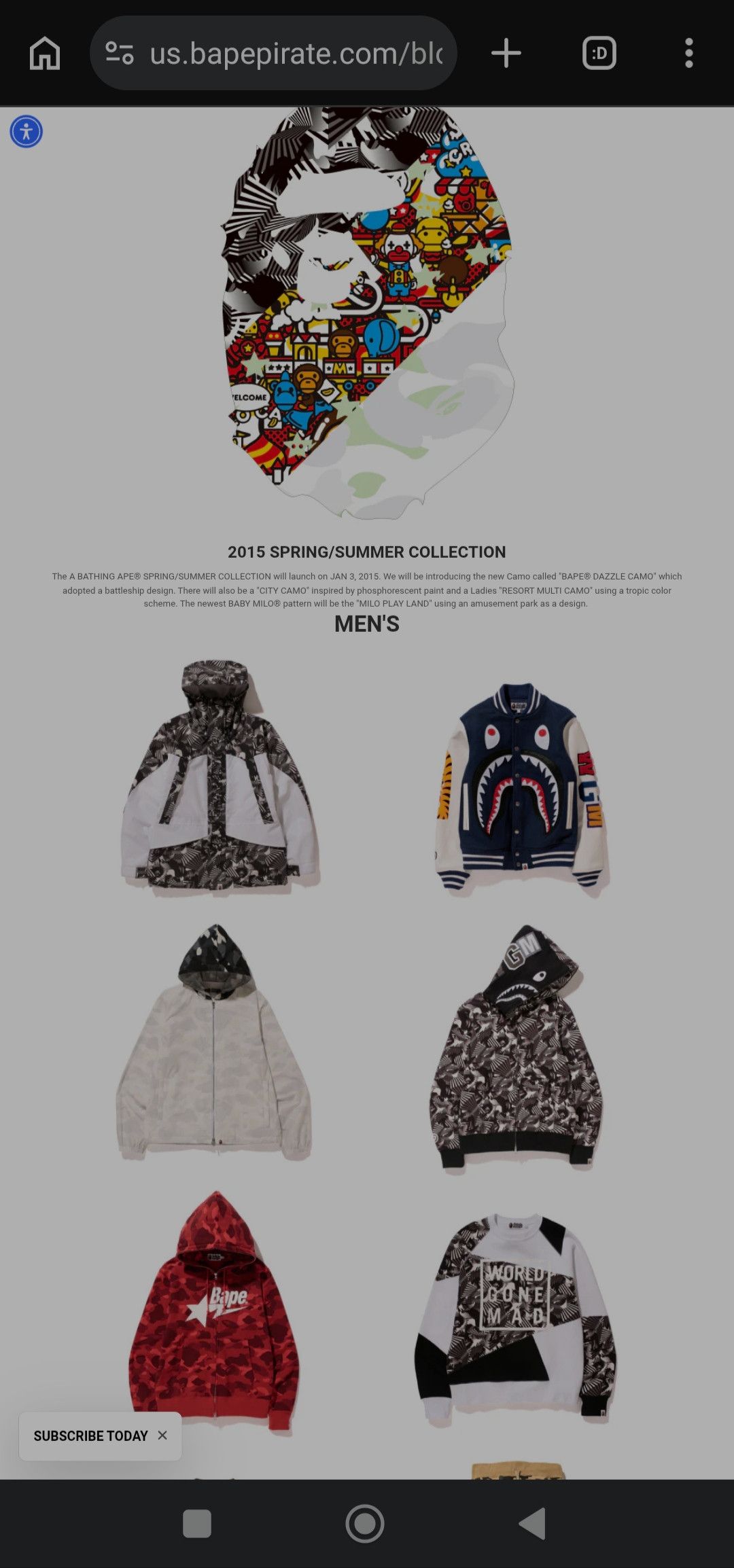 Bape Bape Dazzle camo SS15 Size XL / US 12-14 / IT 48-50 - 15 Thumbnail