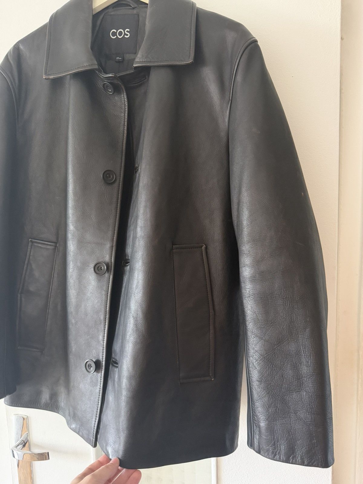Cos Cos Nappa Leather Jacket Size US S / EU 44-46 / 1 - 3 Thumbnail
