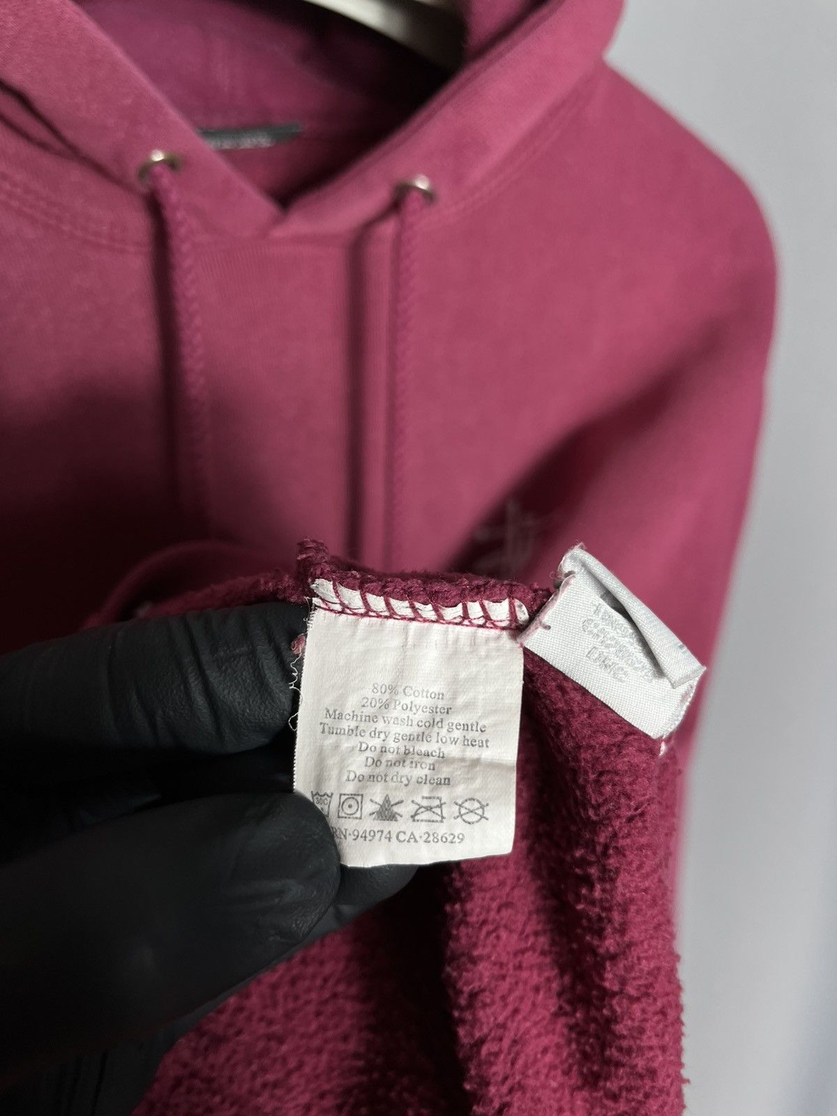 Stussy Stussy Hoodie 2000s vintage mens USA pink cotton casual Size US L / EU 52-54 / 3 - 10 Thumbnail