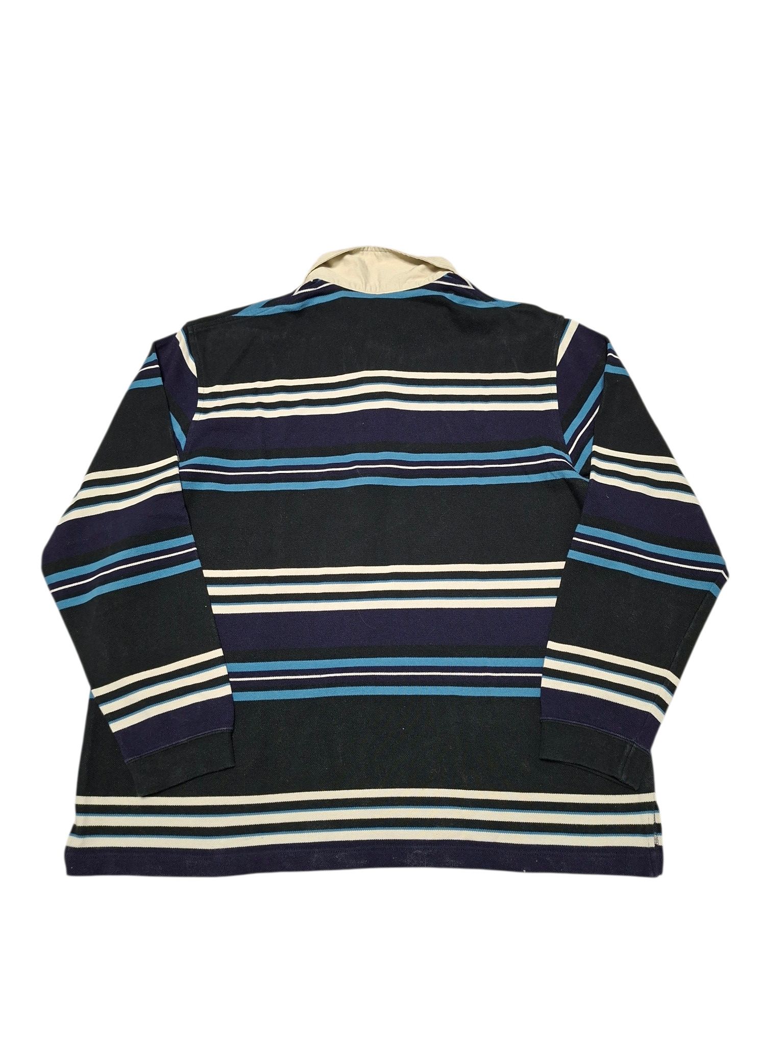 Lacoste LACOSTE VINTAGE LUXURY STRIPED POLO SHIRT Size US XL / EU 56 / 4 - 3 Thumbnail