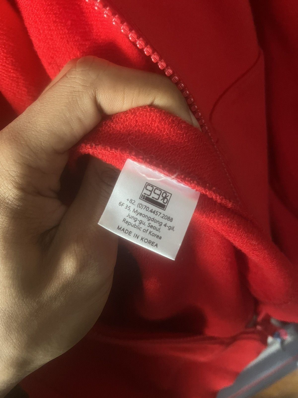 99%IS- Red 1%OVE Mohican Hoodie Size US M / EU 48-50 / 2 - 6 Thumbnail