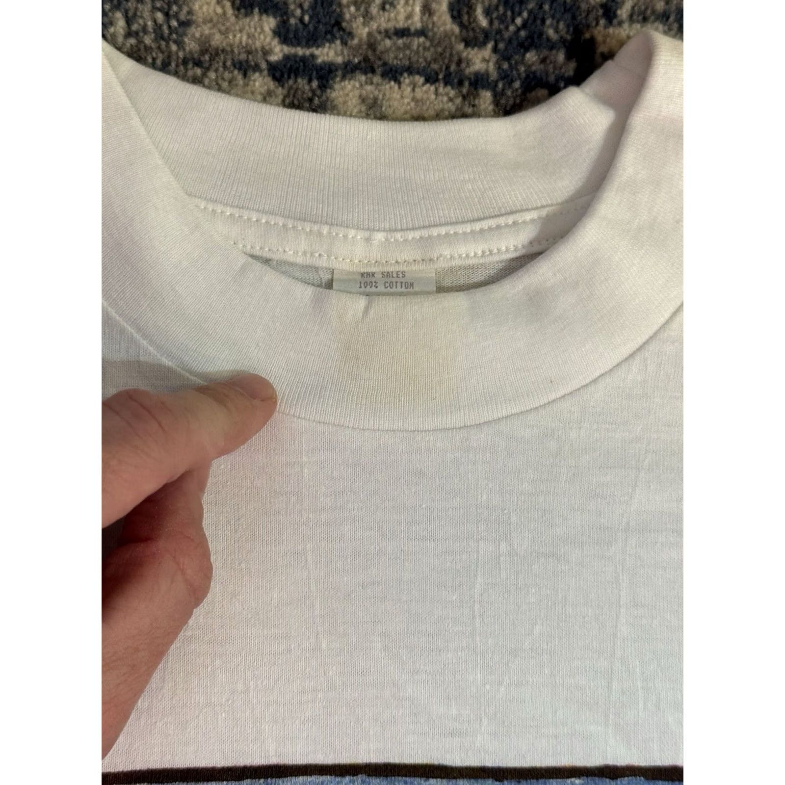 Vintage VINTAGE 1994 Bill Clinton Parody T Shirt XL Rafting Boat Whitewater Or Whitewash Size US XL / EU 56 / 4 - 4 Thumbnail