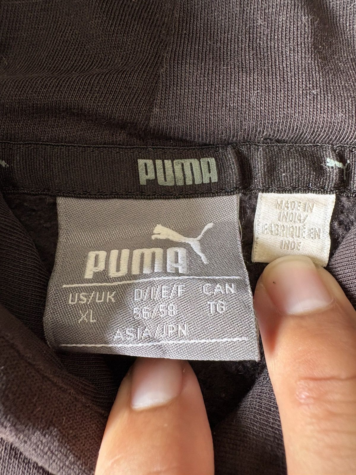 Puma Vintage Sunfaded Signature Logo Puma Hoodie Sweatshirt Size US XL / EU 56 / 4 - 14 Thumbnail