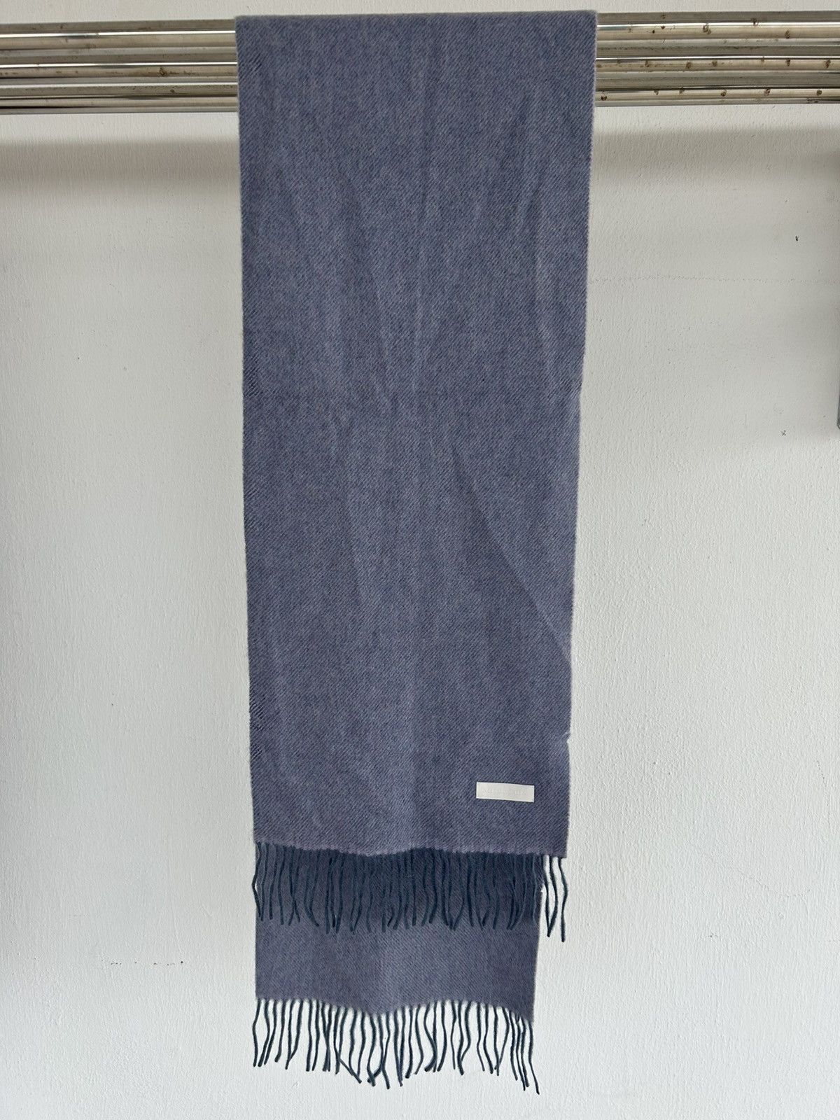 Japanese Brand Japan Anteprima Scarf Muffler Blue Size ONE SIZE - 1 Thumbnail