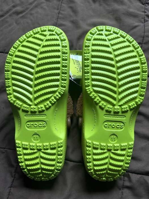 Shrek crocs size 11 cheap