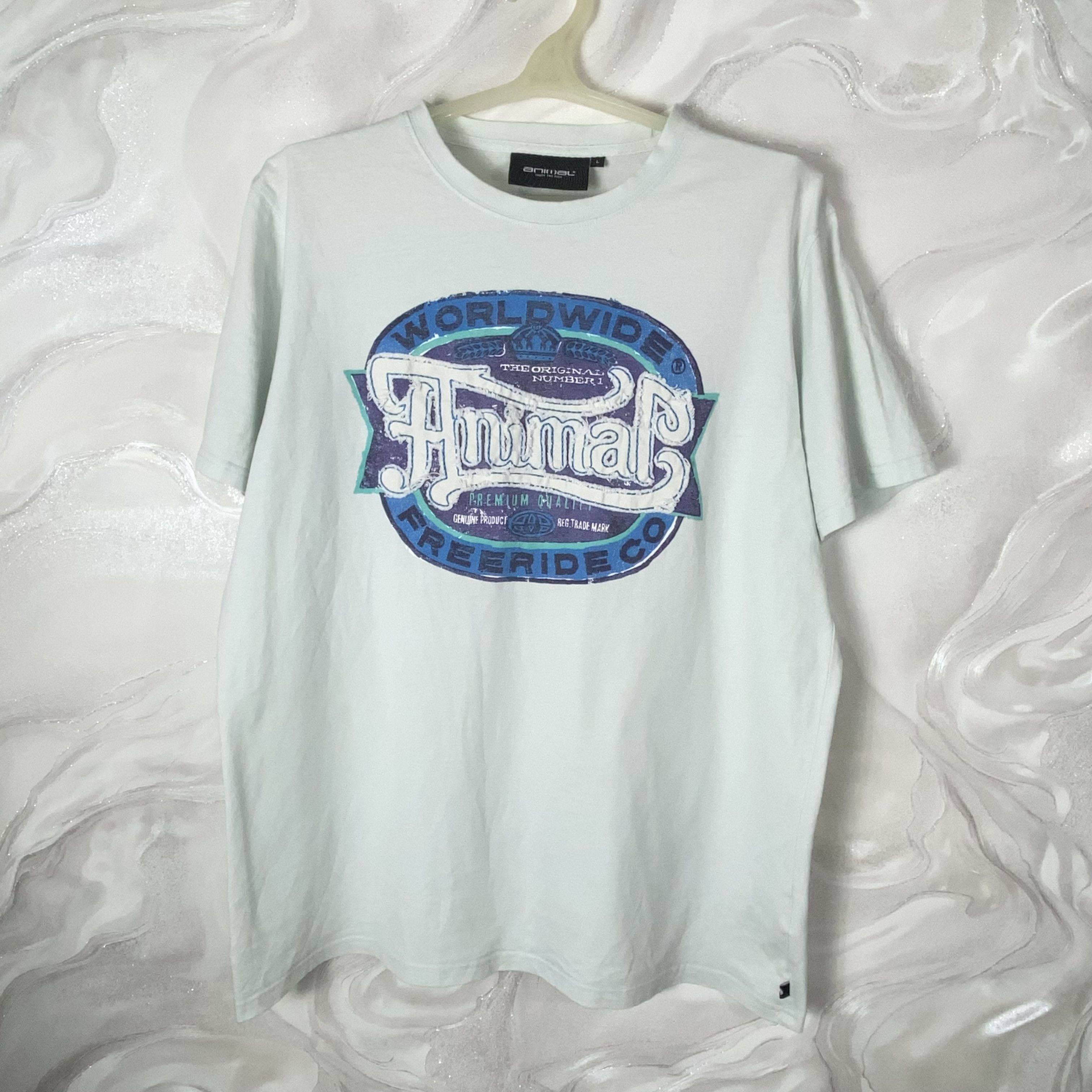 Other Vintage Animal T-shirts Big Logo Size L Skate Wear Y2K 00s Size US L / EU 52-54 / 3 - 1 Thumbnail