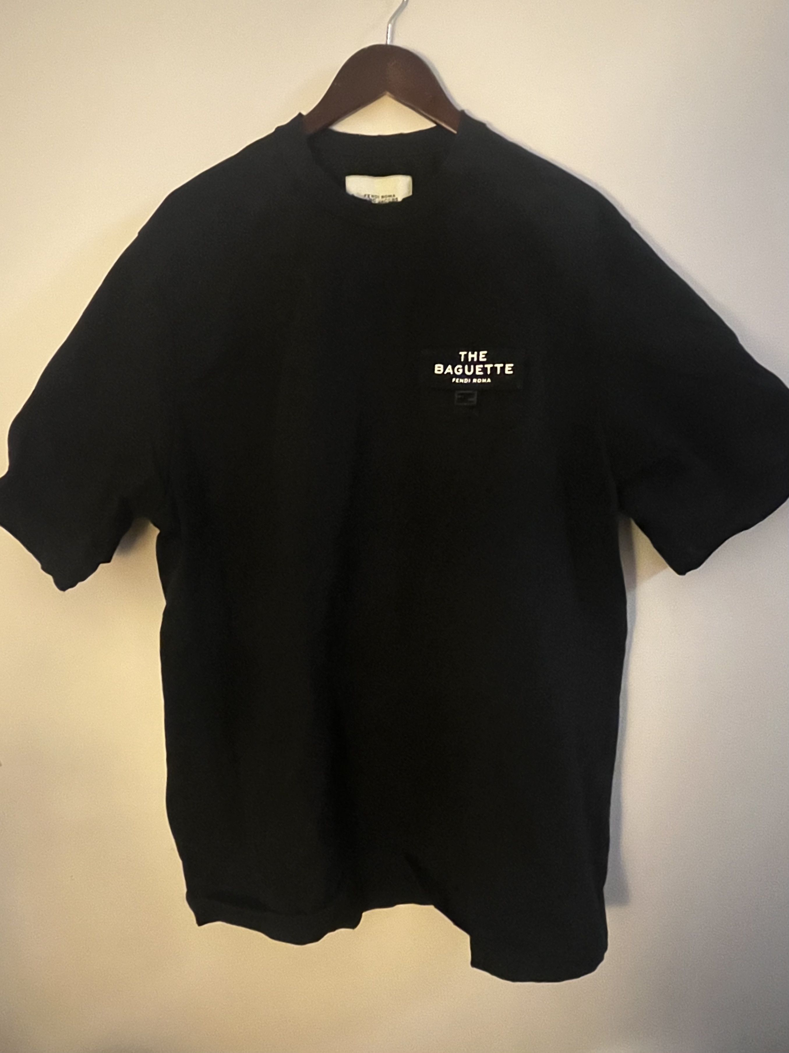 Fendi × Marc Jacobs FENDI x MARC JACOBS THE BAGUETTE TEE SS23 Size US L / EU 52-54 / 3 - 2 Thumbnail