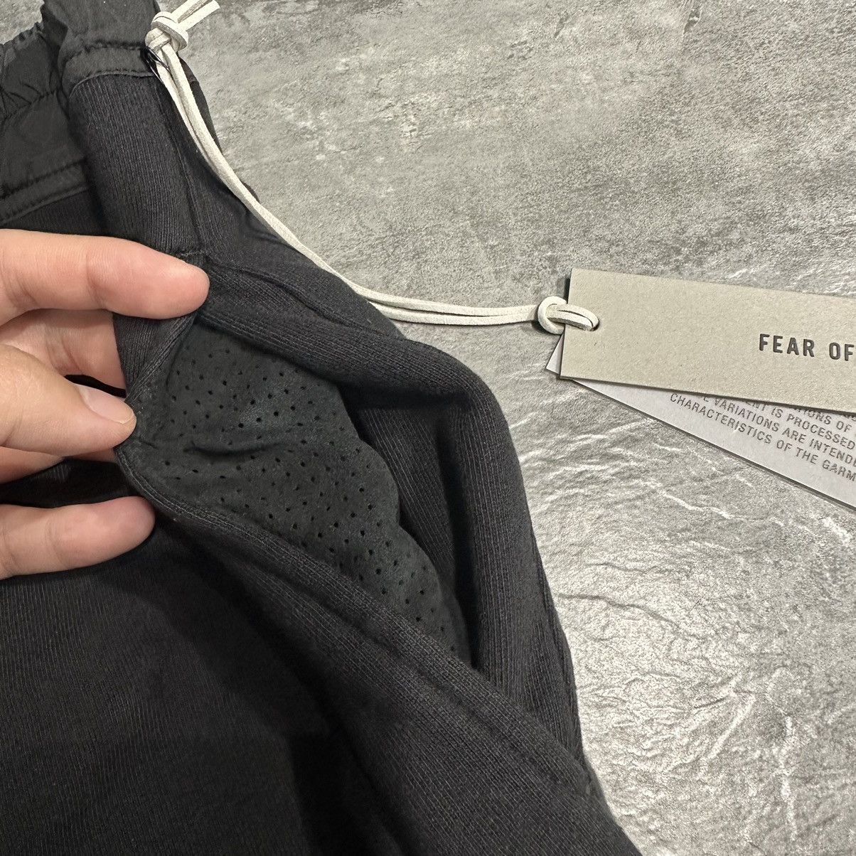 Fear of God Fear of God 7th FG7C Sweatshort - Black Size US 30 / EU 46 - 5 Thumbnail