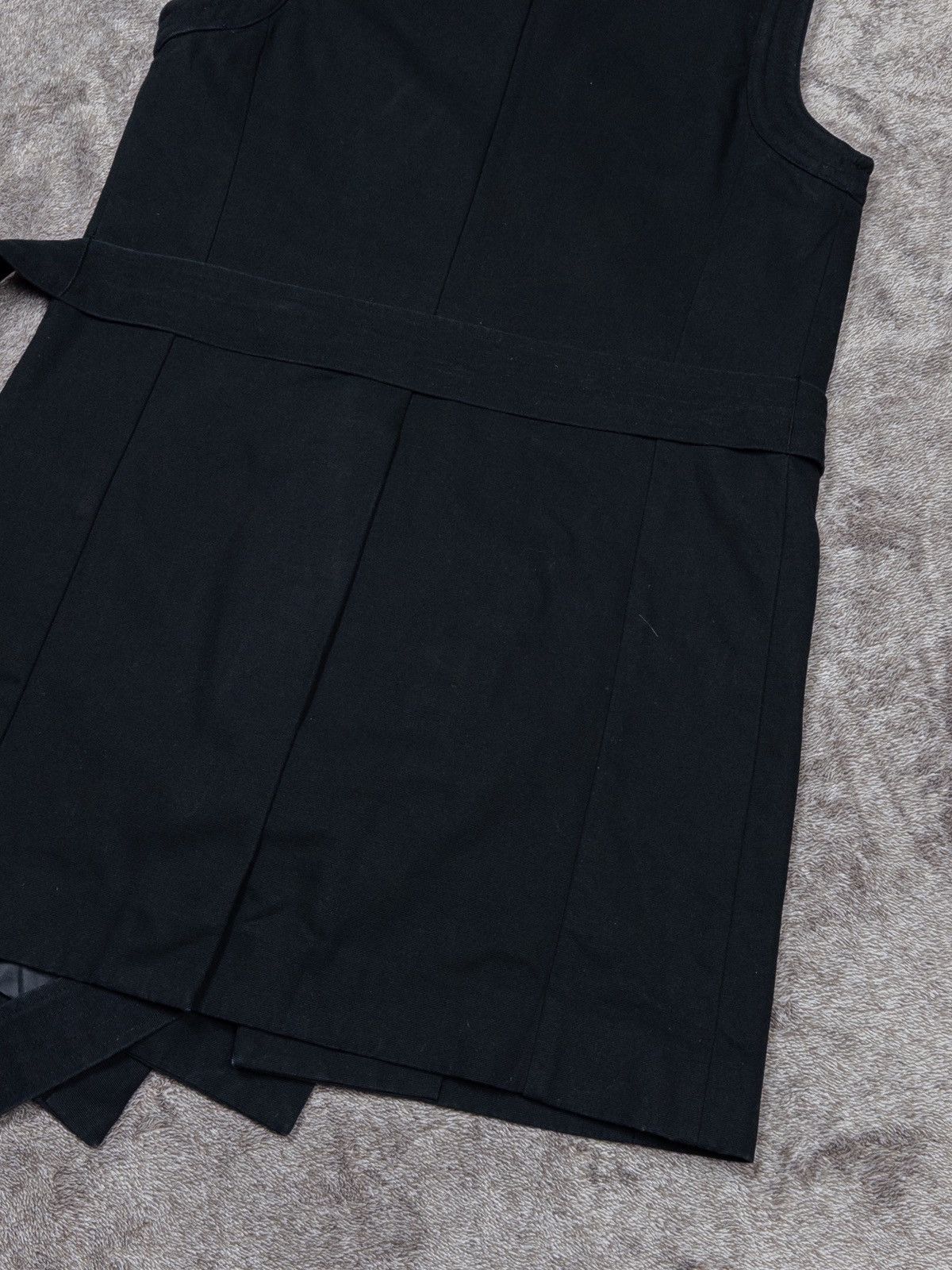 D.Gnak By Kang.D D.Gnak By Kang.D Black Cotton Sleeveless Dark Jacket Size 48 Size US M / EU 48-50 / 2 - 10 Thumbnail
