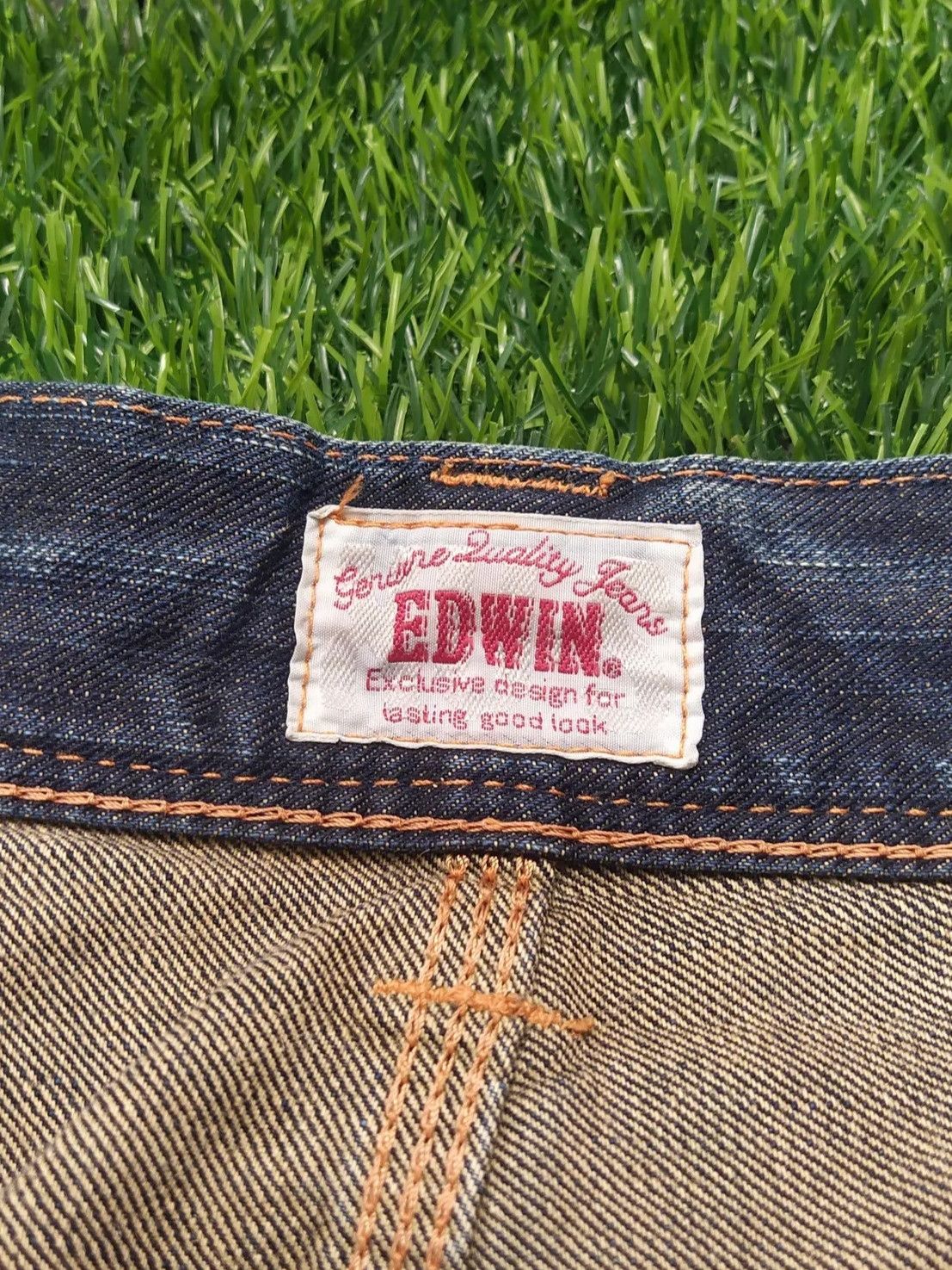 Edwin Edwin Exclusive Vintage 411XVS Jeans Buckle Back Size US 37 - 5 Thumbnail