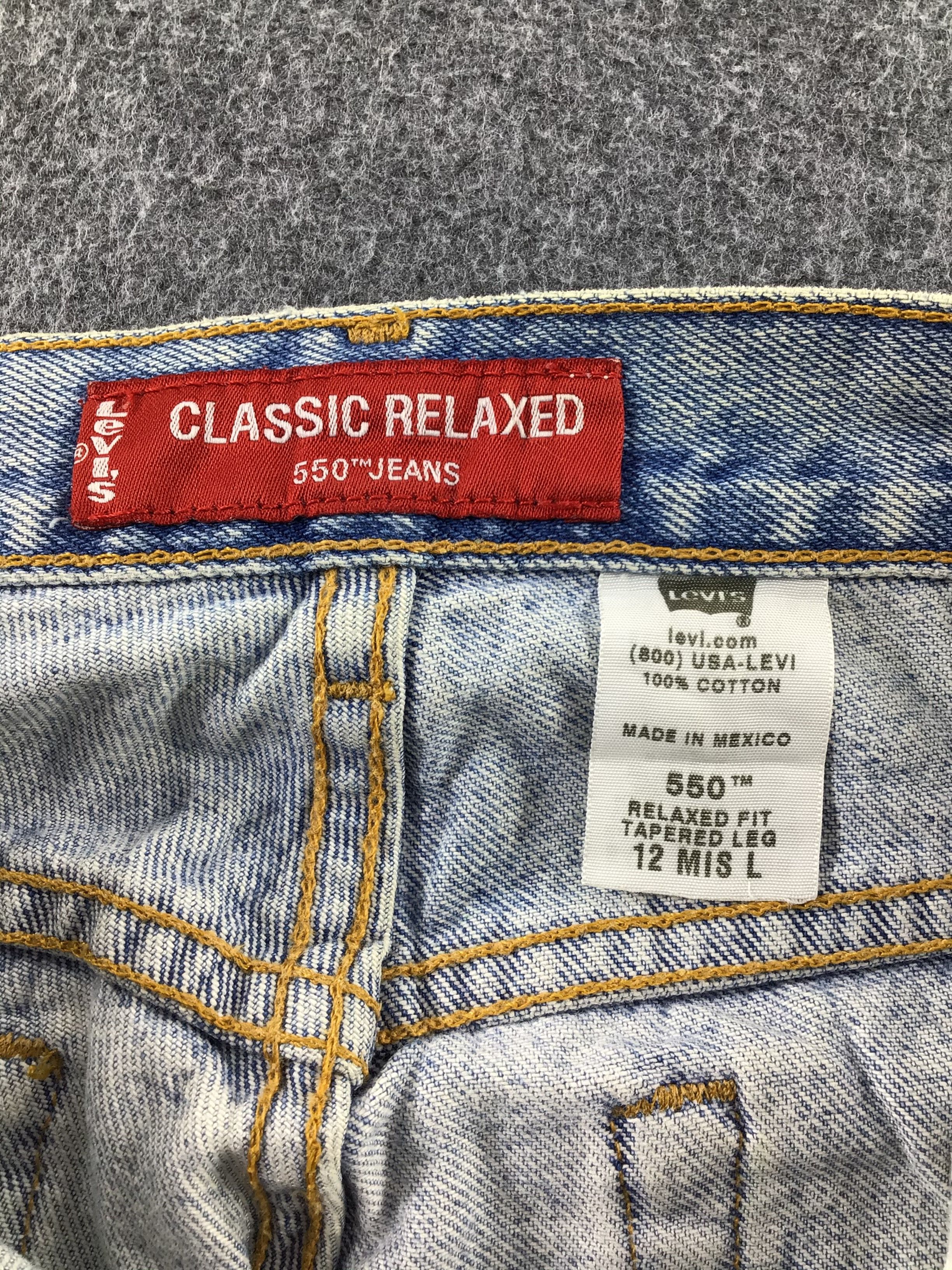 Levi's Vintage Levis 550 Jeans-J724 Size US 32 / EU 48 - 9 Thumbnail