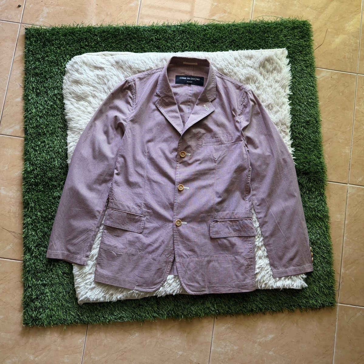 Comme des Garcons Homme 🔥Steals🔥COMME des GARCONS 3B JACKET Size US S / EU 44-46 / 1 - 1 Thumbnail