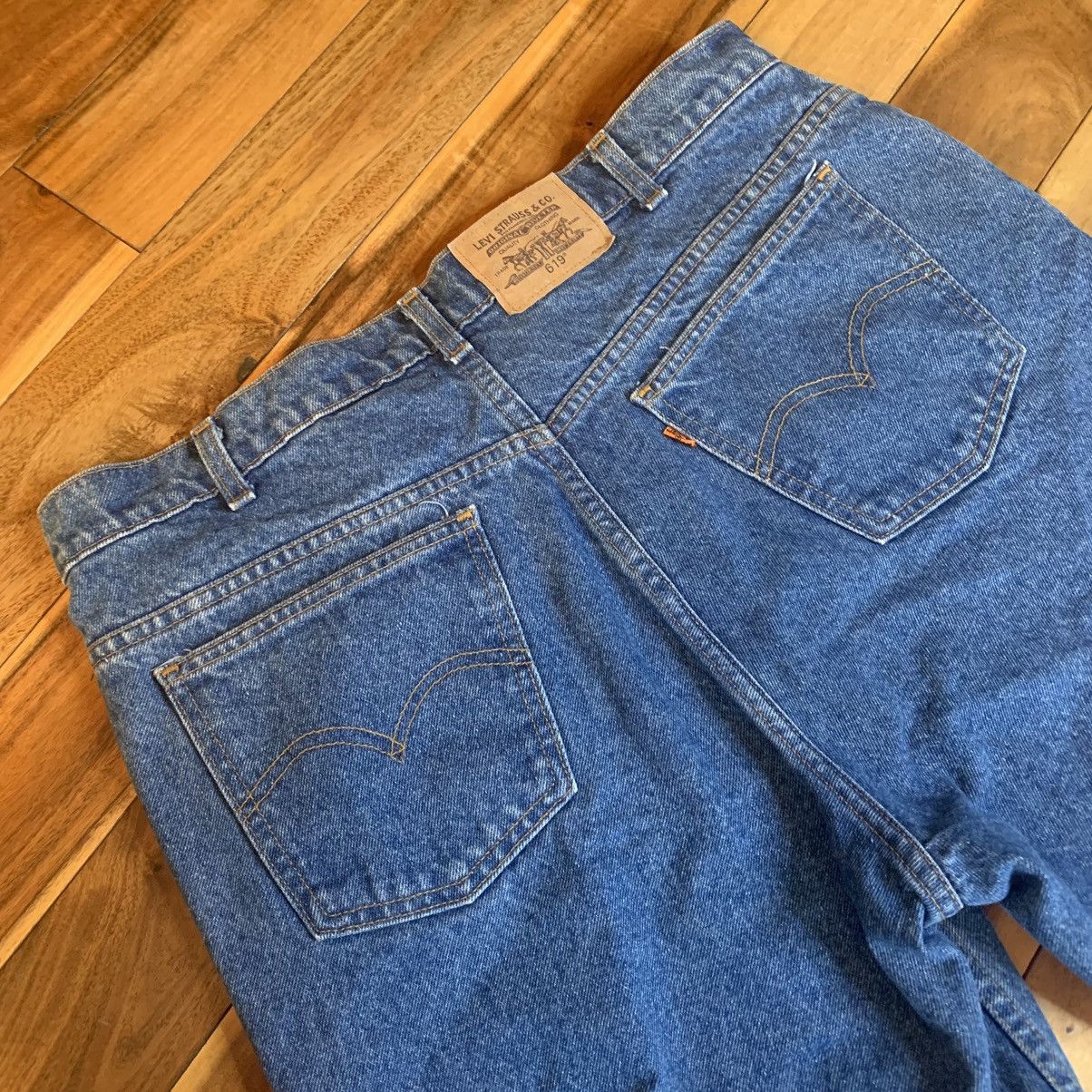 Levi's × Vintage Vintage Levis 🍊Tab 619 Made in Canada Size US 38 / EU 54 - 3 Thumbnail