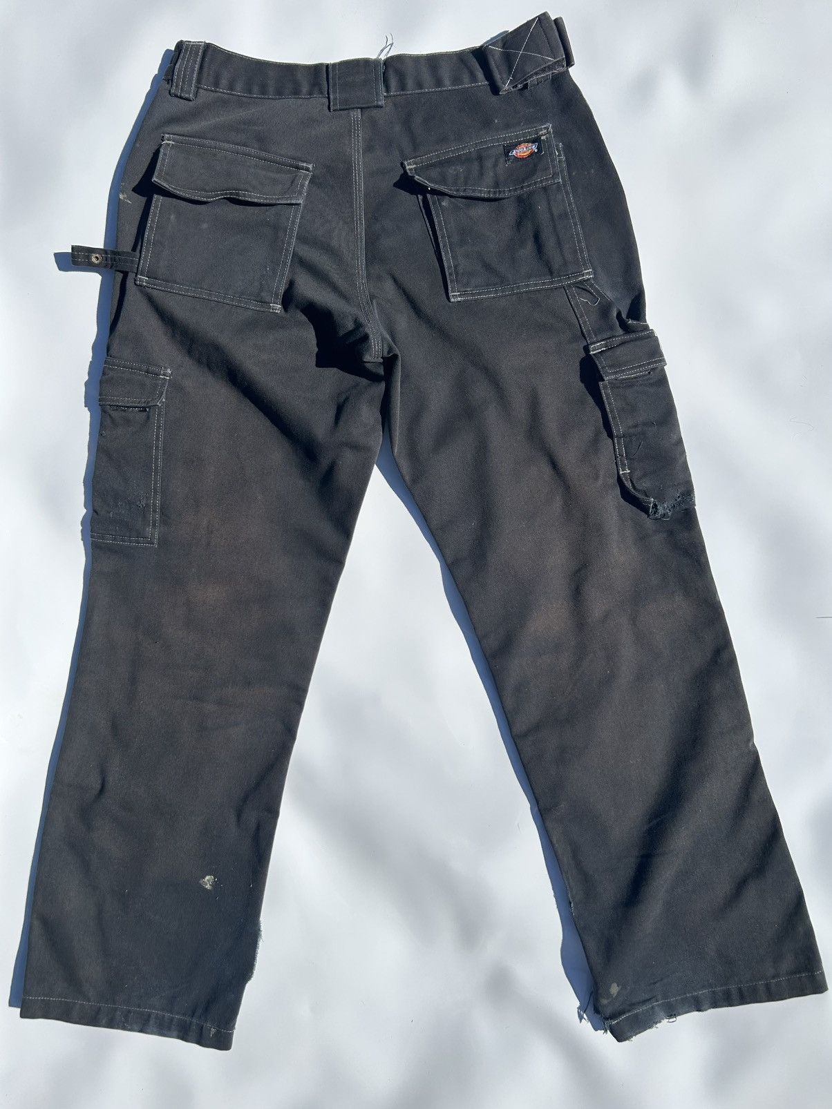 Dickies Dickies Distressed Workwear Heavy Duty Doubleknee Carpenter Size US 33 - 3 Thumbnail