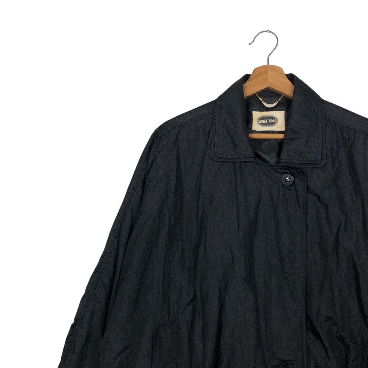 Designer 📌Rich Black - Vintage Fly Jacket Oversized Saint Road Japan Size US M / EU 48-50 / 2 - 7 Thumbnail