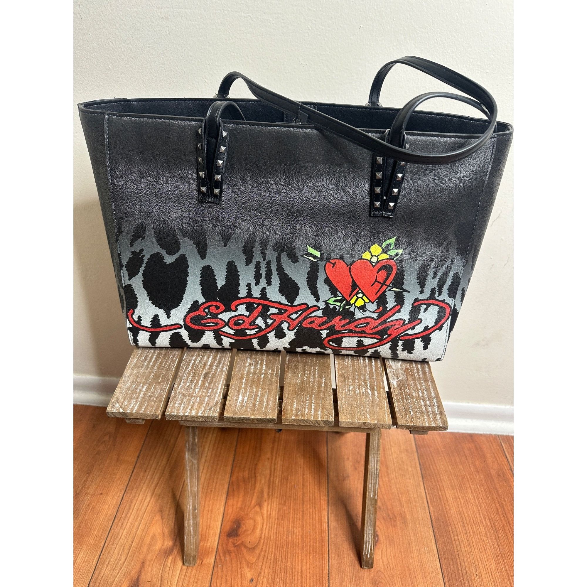 Ed Hardy Ed Hardy Tote Bag Size ONE SIZE - 6 Thumbnail