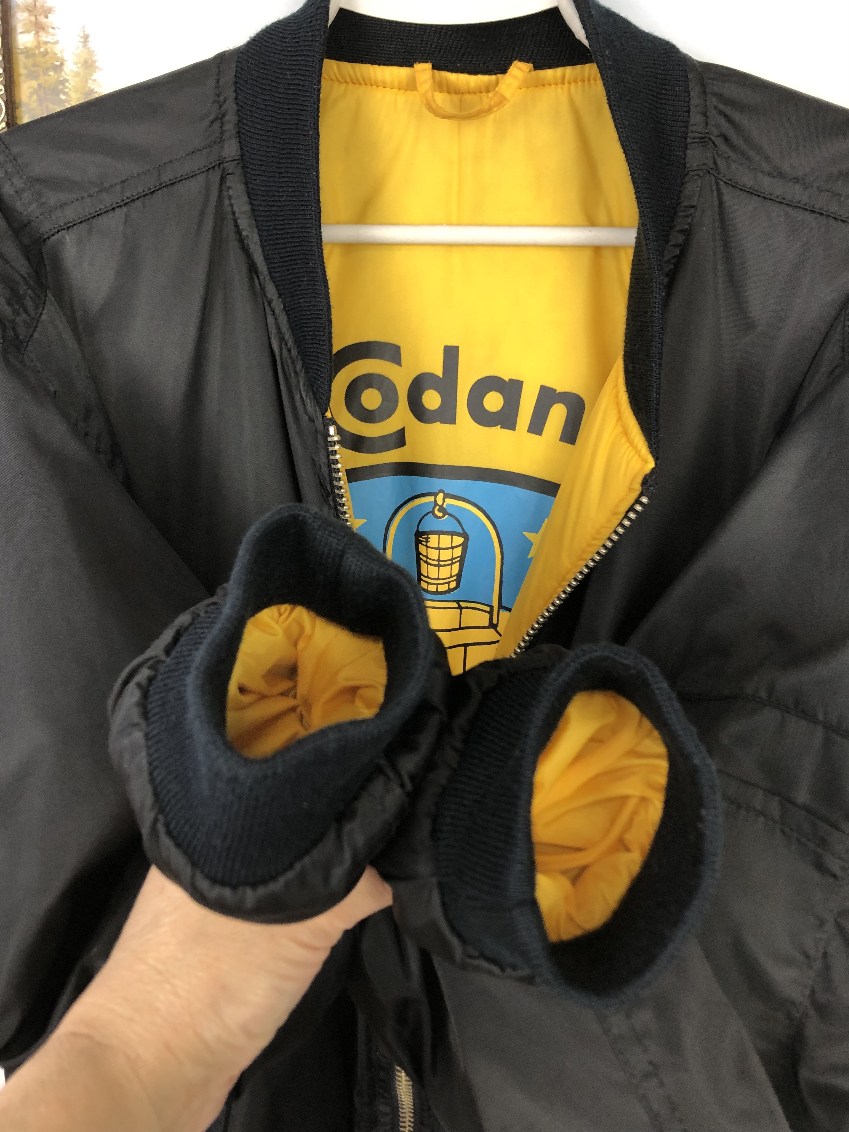 Reebok Vintage Reebok Brondby Football Reversible Jacket Bomber Size US M / EU 48-50 / 2 - 6 Thumbnail