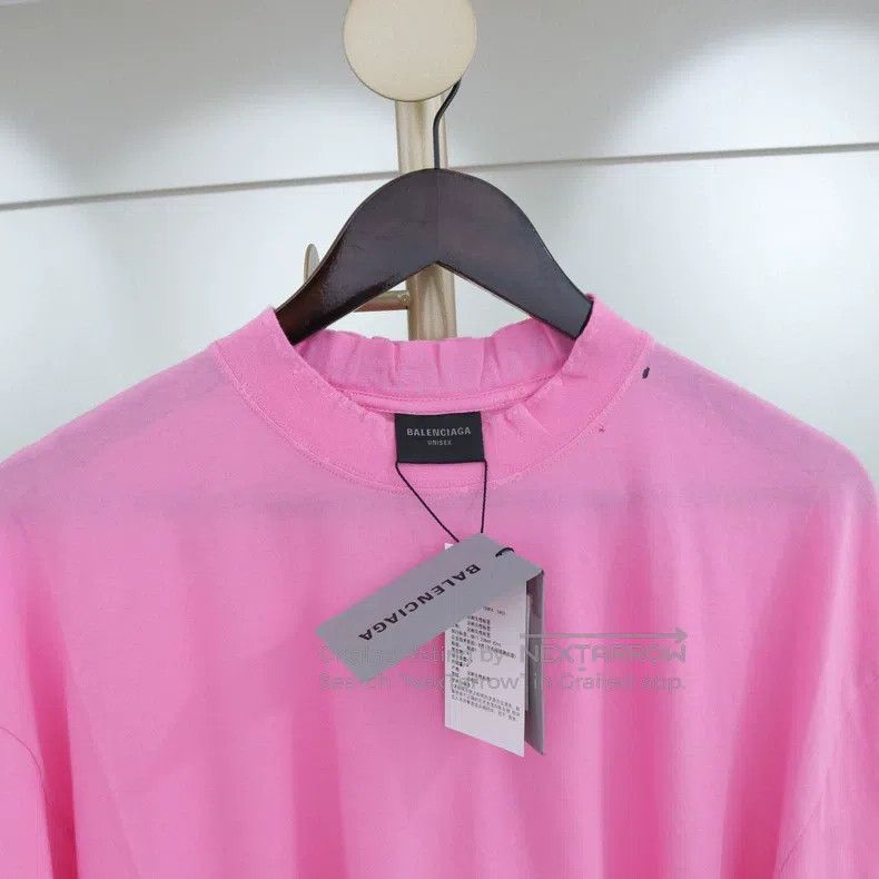 Balenciaga Balenciaga Letter Printed Crew Neck Five-Sixth Sleeve T-Sh Size US XS / EU 42 / 0 - 3 Thumbnail