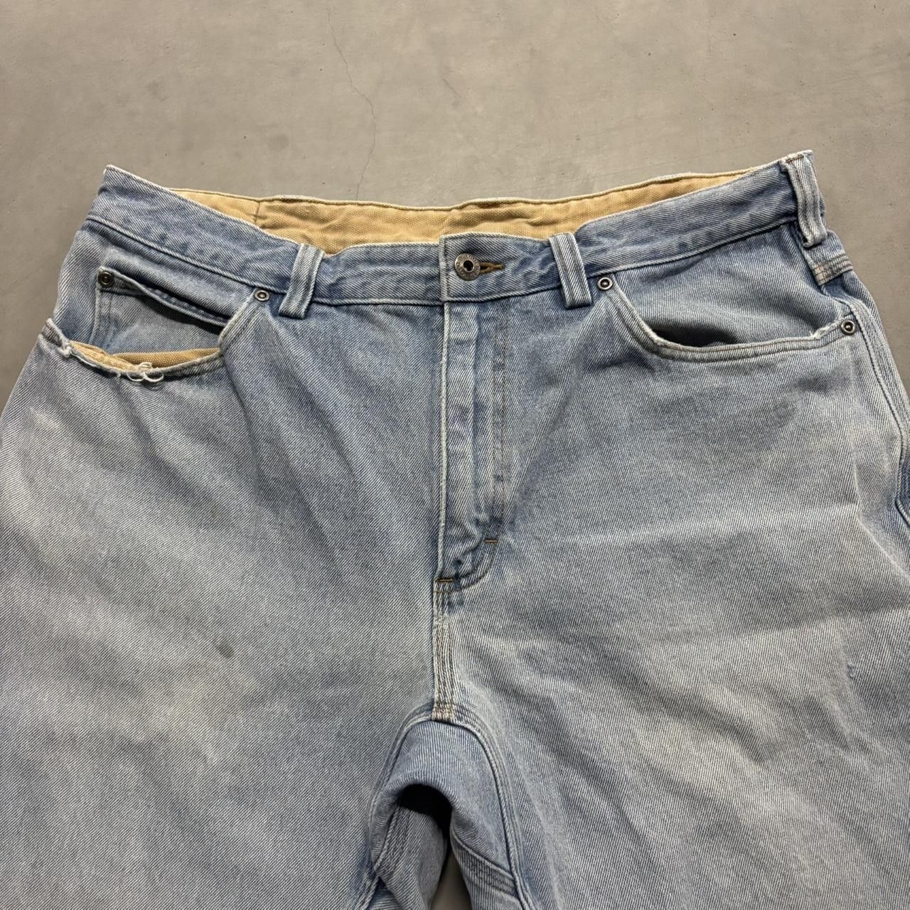 Vintage Crazy Vintage Y2K/2000s Baggy Skater Style Light Blue Wash Denim Jeans! Size US 36 / EU 52 - 3 Thumbnail
