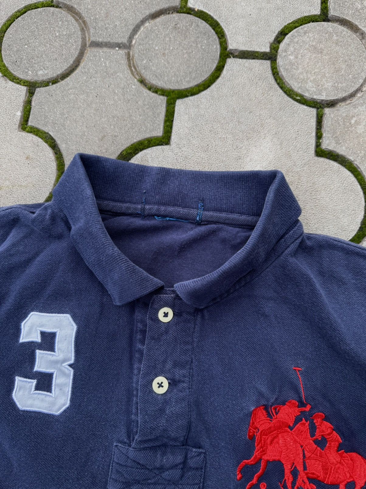 Vintage Vintage Faded Ralph Lauren Big Pony Polo Chief Keef Y2K USA Size US M / EU 48-50 / 2 - 3 Thumbnail