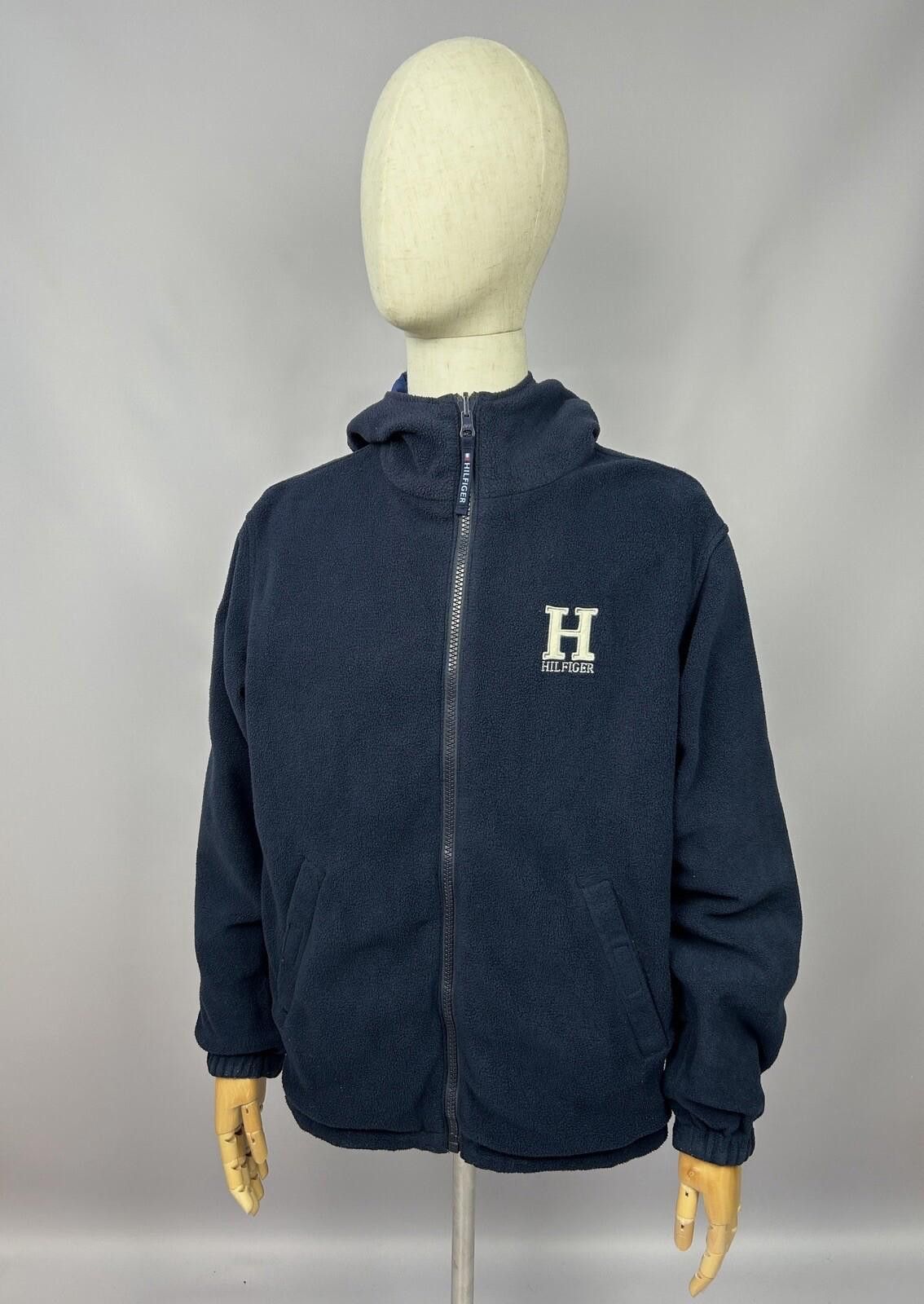 Tommy Hilfiger Tommy Hilfiger Logo Reversible Vintage Fleece Jacket Size S Size US S / EU 44-46 / 1 - 12 Thumbnail