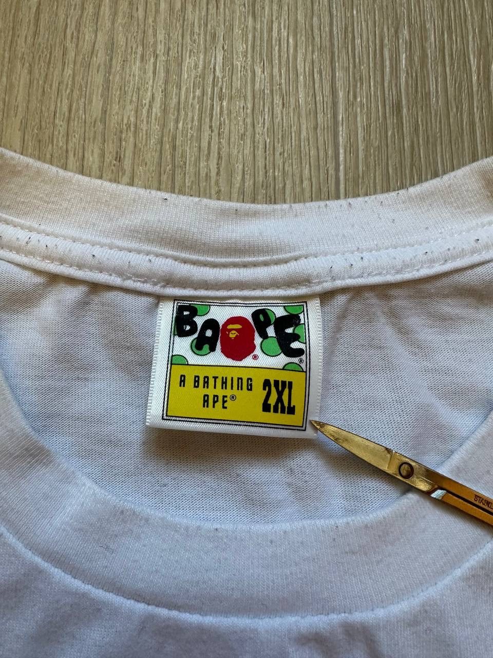 Bape Bape A Bathing Ape Head Logo T-Shirt Size US XXL / EU 58 / 5 - 6 Thumbnail
