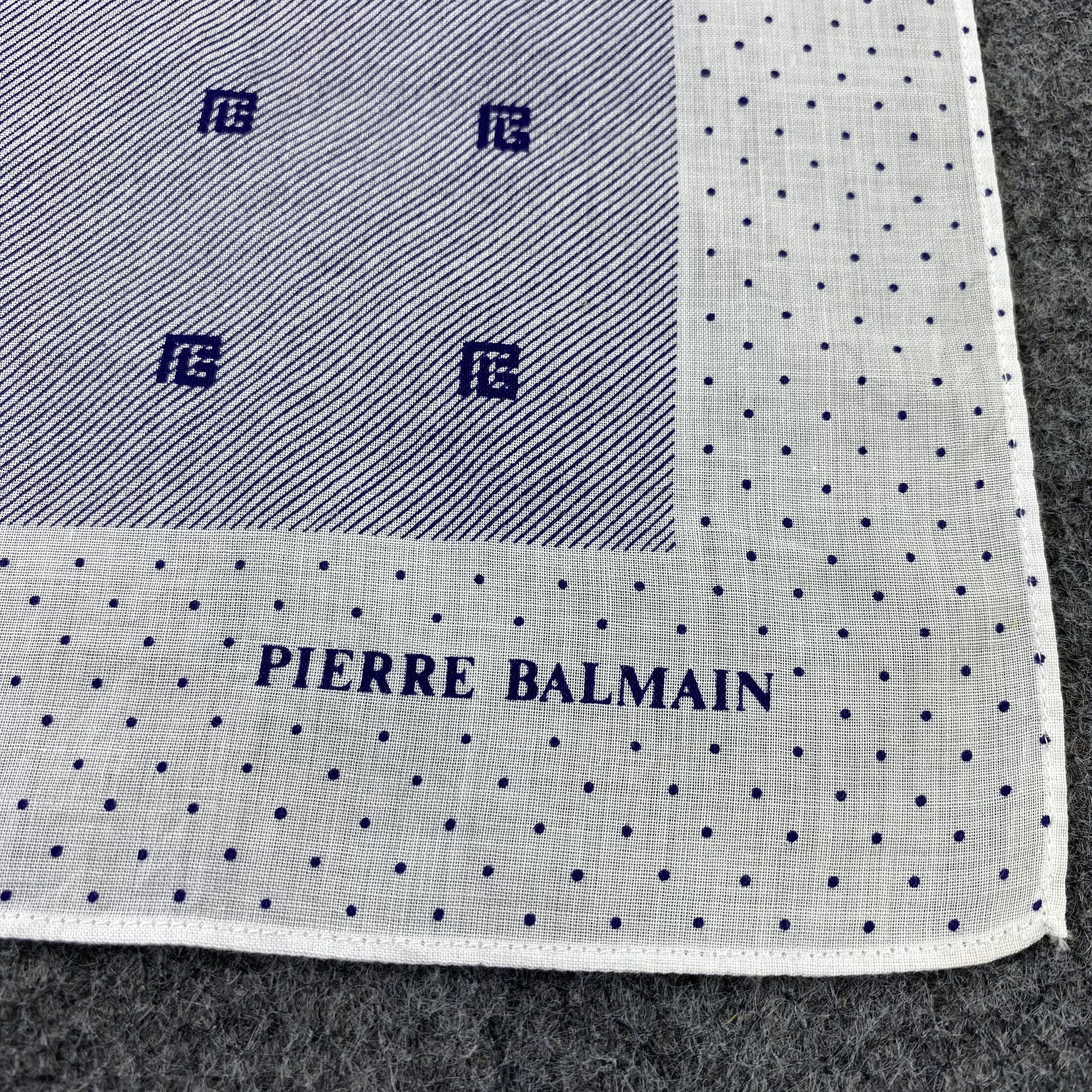 Pierre Balmain Pierre Balmain Handkerchief / Bandana / Neckerchief-B605 Size ONE SIZE - 5 Thumbnail