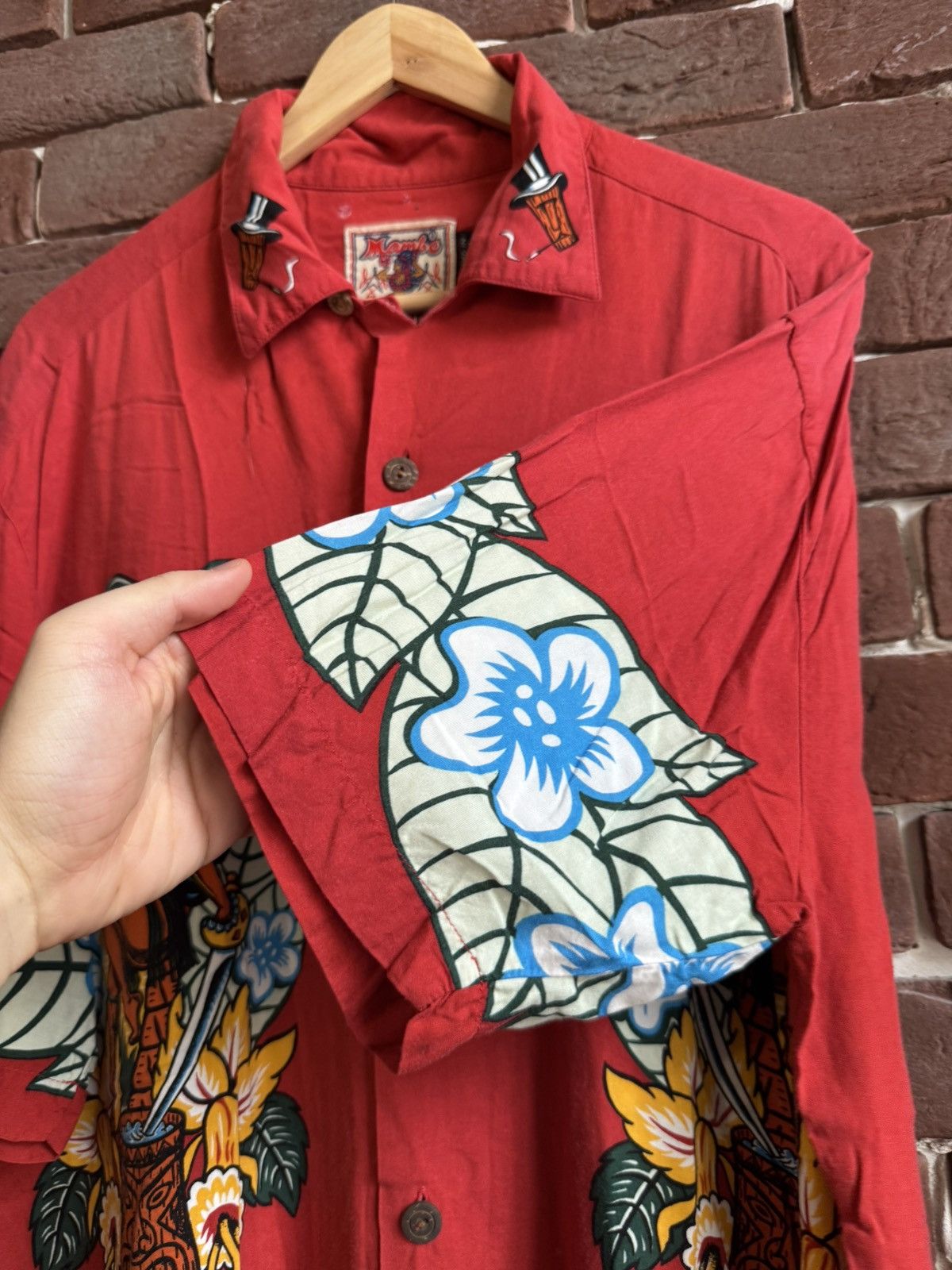 Mambo Vintage 90s MAMBO Shirt Traditional Tattoo Australia Hawaii Size US S / EU 44-46 / 1 - 8 Thumbnail