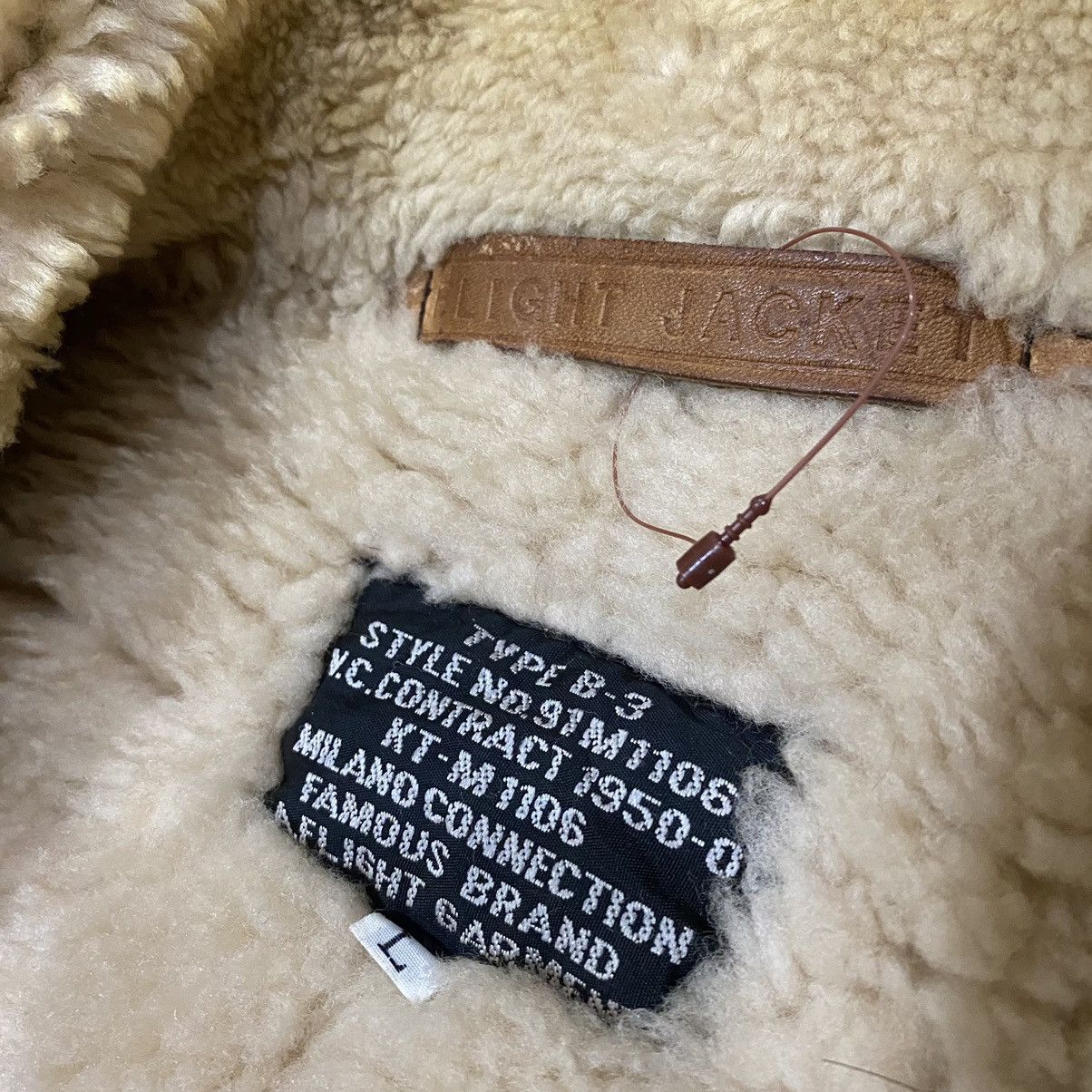 VINTAGE MILANO CONNECTION TYPE B3 SHEEPSKIN FLIGHT JACKET