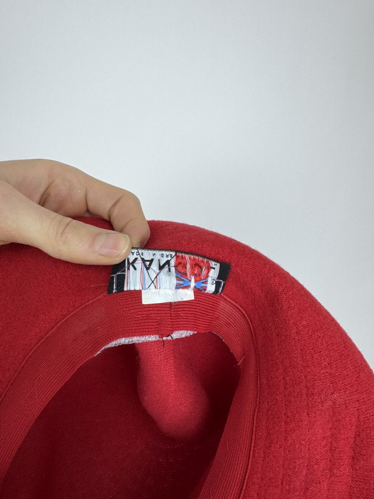 Kangol Vintage kangol wool Bucket Hat red Bermuda Casual Panama hat Size ONE SIZE - 9 Thumbnail