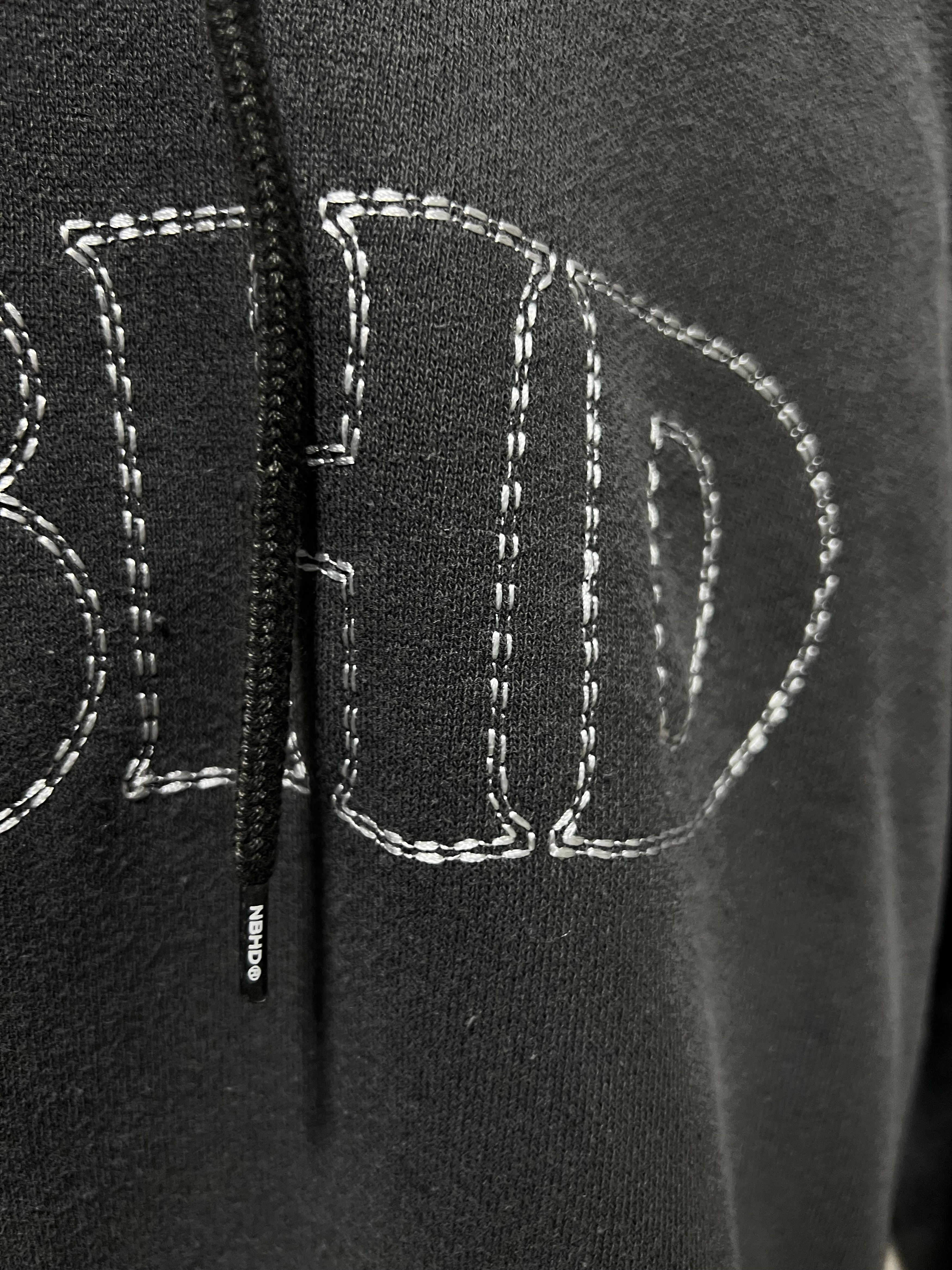 Neighborhood Neighborhood Pigment Dyed Hoodie 'Black' Size US M / EU 48-50 / 2 - 2 Thumbnail