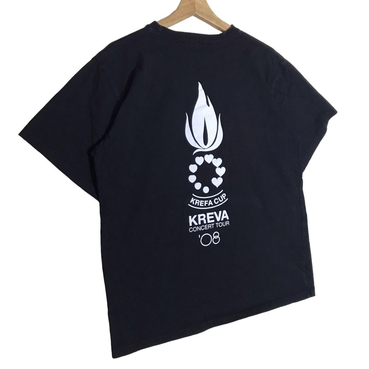 Vintage Vintage Kreva Concert Tour Krefa Cup Tee Shirt Size US L / EU 52-54 / 3 - 9 Thumbnail