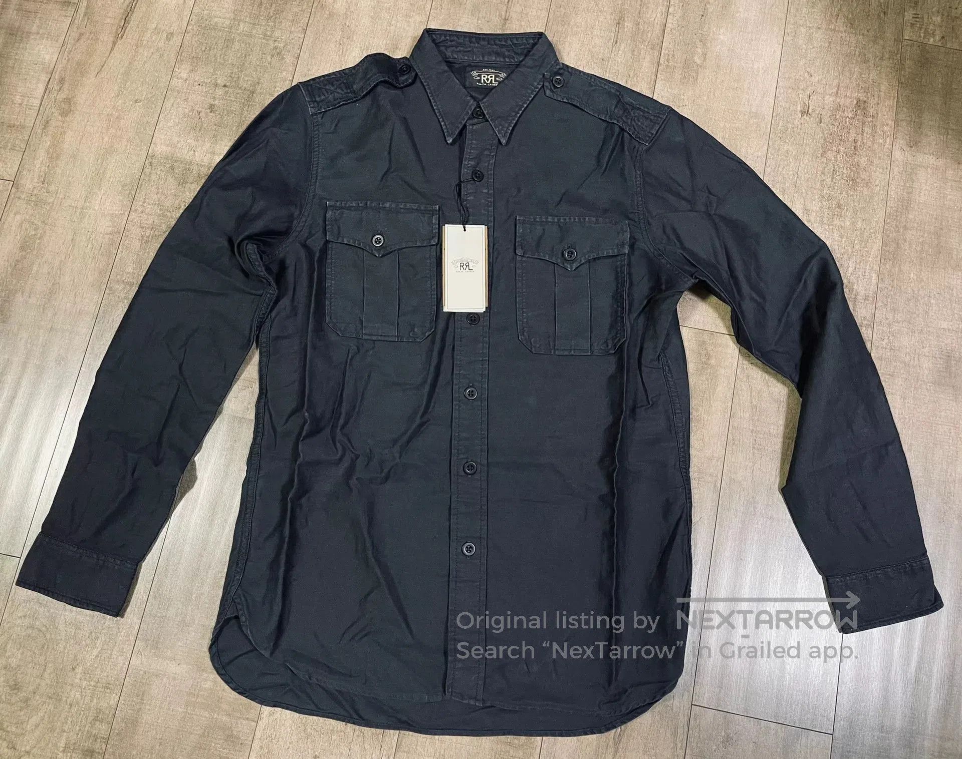 RRL Ralph Lauren RRL Military Shirt Jacket. Size US M / EU 48-50 / 2 - 2 Thumbnail