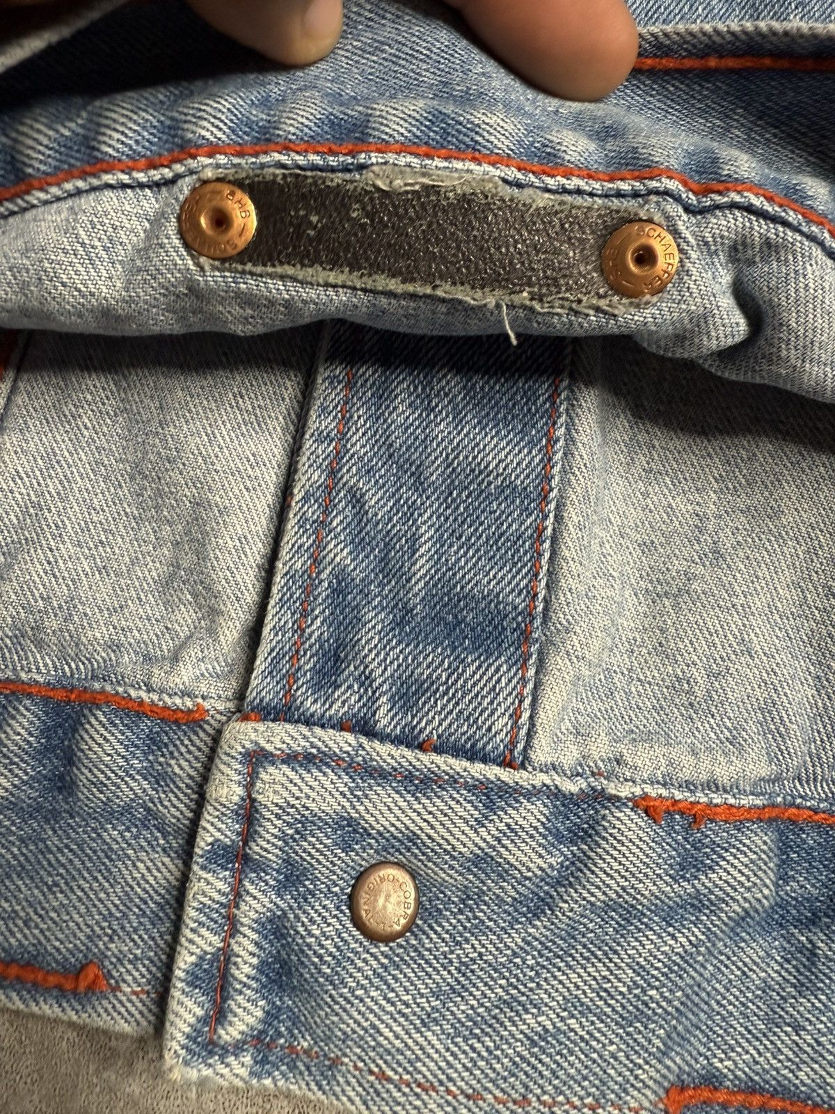 Jean Paul Gaultier Archival Jean Paul Gaultier Rivet Studded Cropped Denim JKT Size US S / EU 44-46 / 1 - 7 Thumbnail